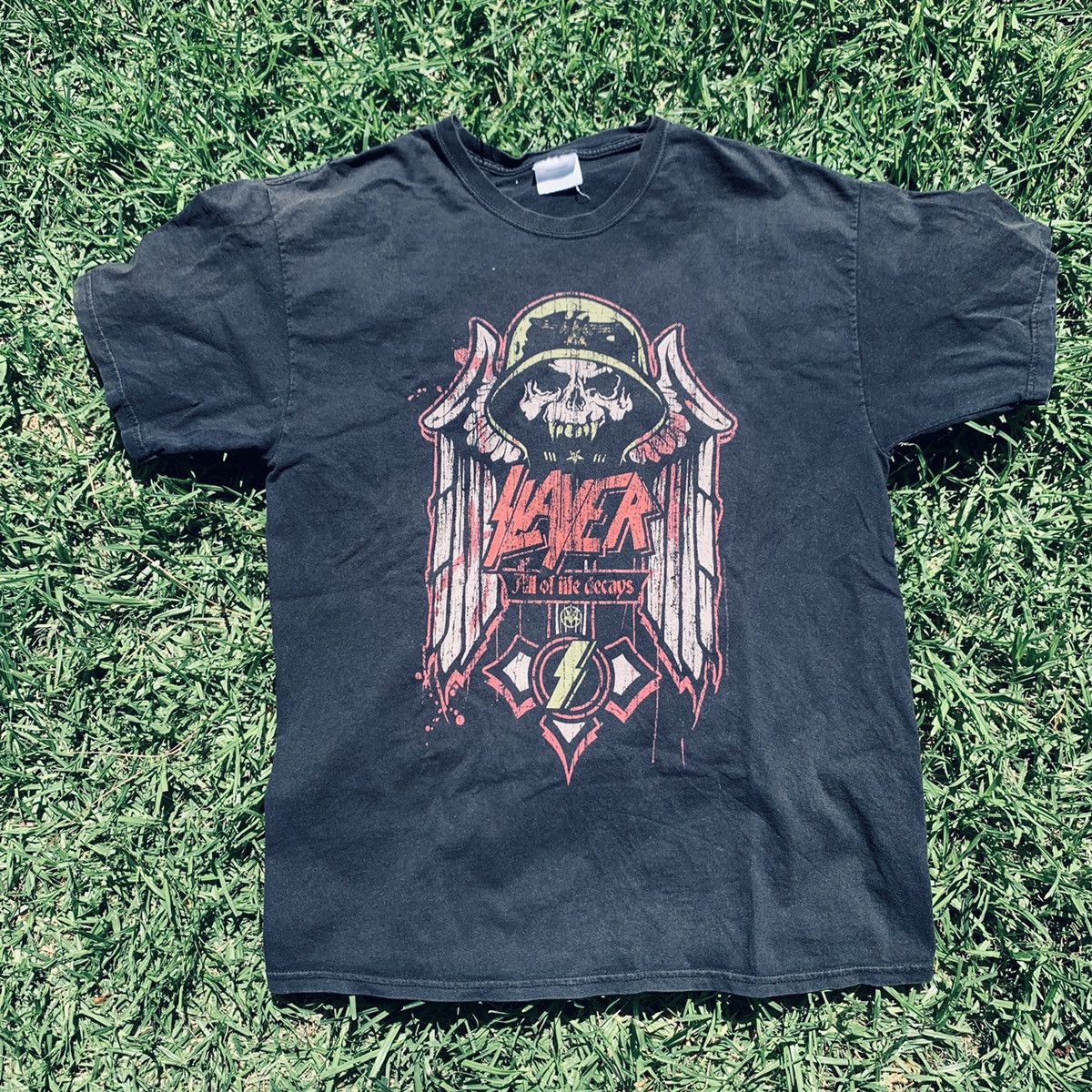 Slayer All of Life Decays Metal Oversized Mens High Quality In Cheapest Price Tee Only In BD main image 1