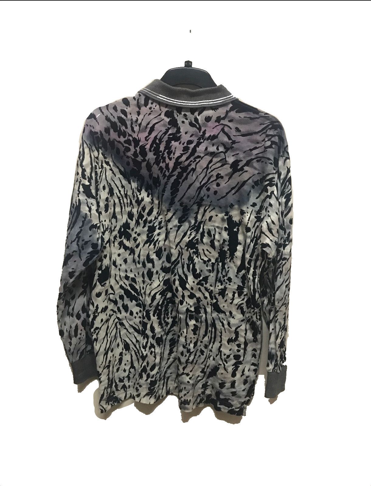 Kenzo KENZO PARIS OVER PRINTED TIGER DESIGN POLO SHIRT Size US L / EU 52-54 / 3 - 5 Thumbnail