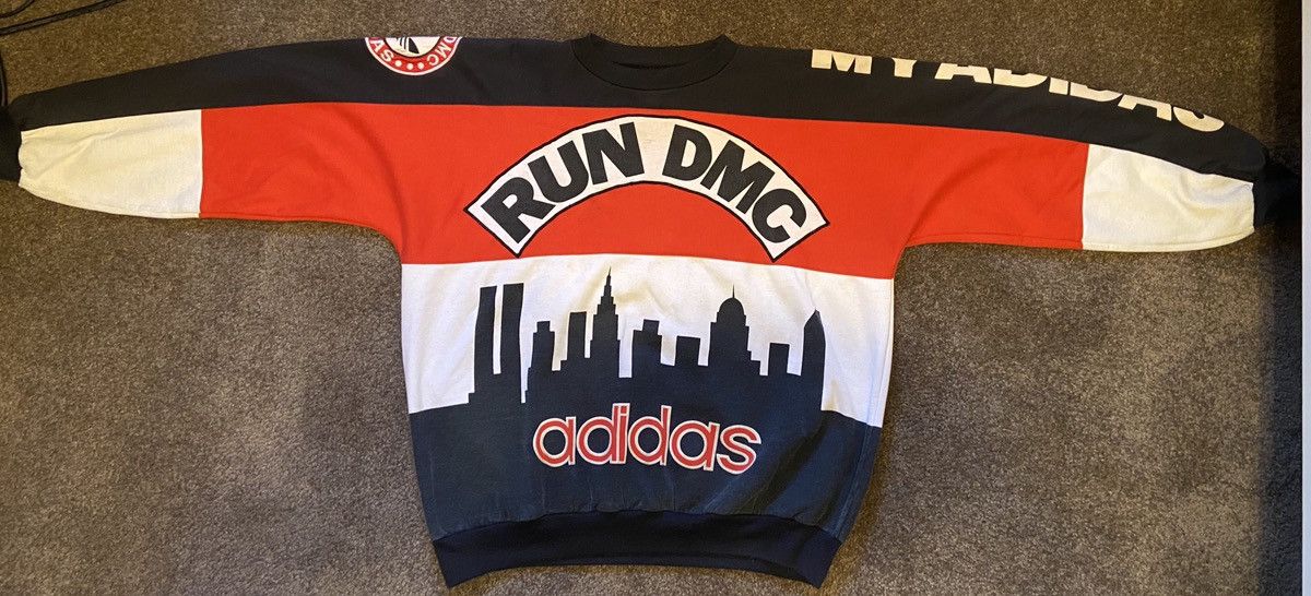 Run dmc best sale sweatshirt adidas