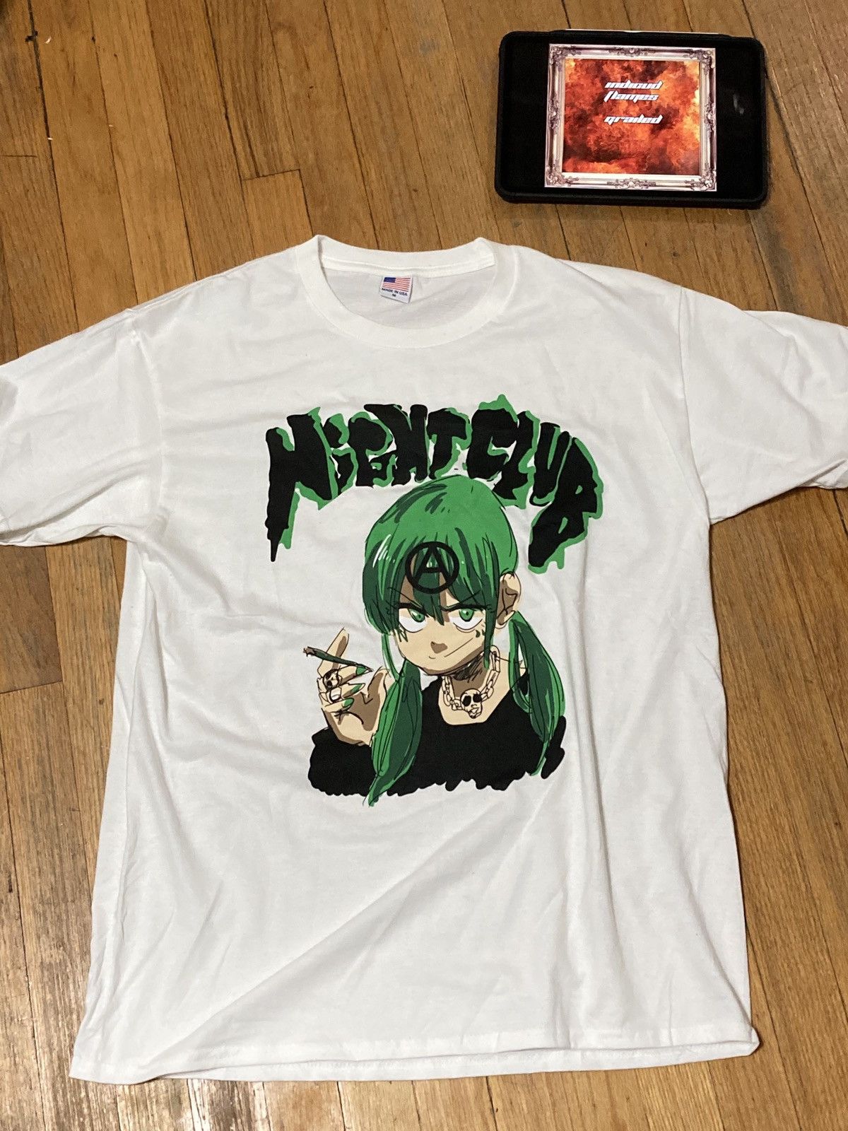 Japanese Brand Jun Inagawa Night Club Anime Tee | Grailed