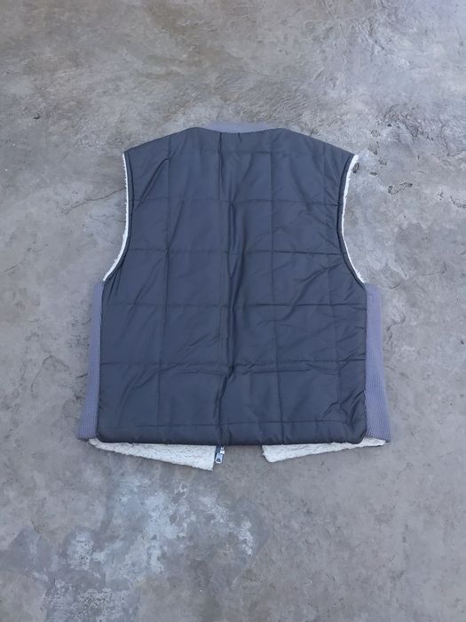 Vintage Grey Mark’s Work Warehouse Sherpa Vest 1980s Grailed