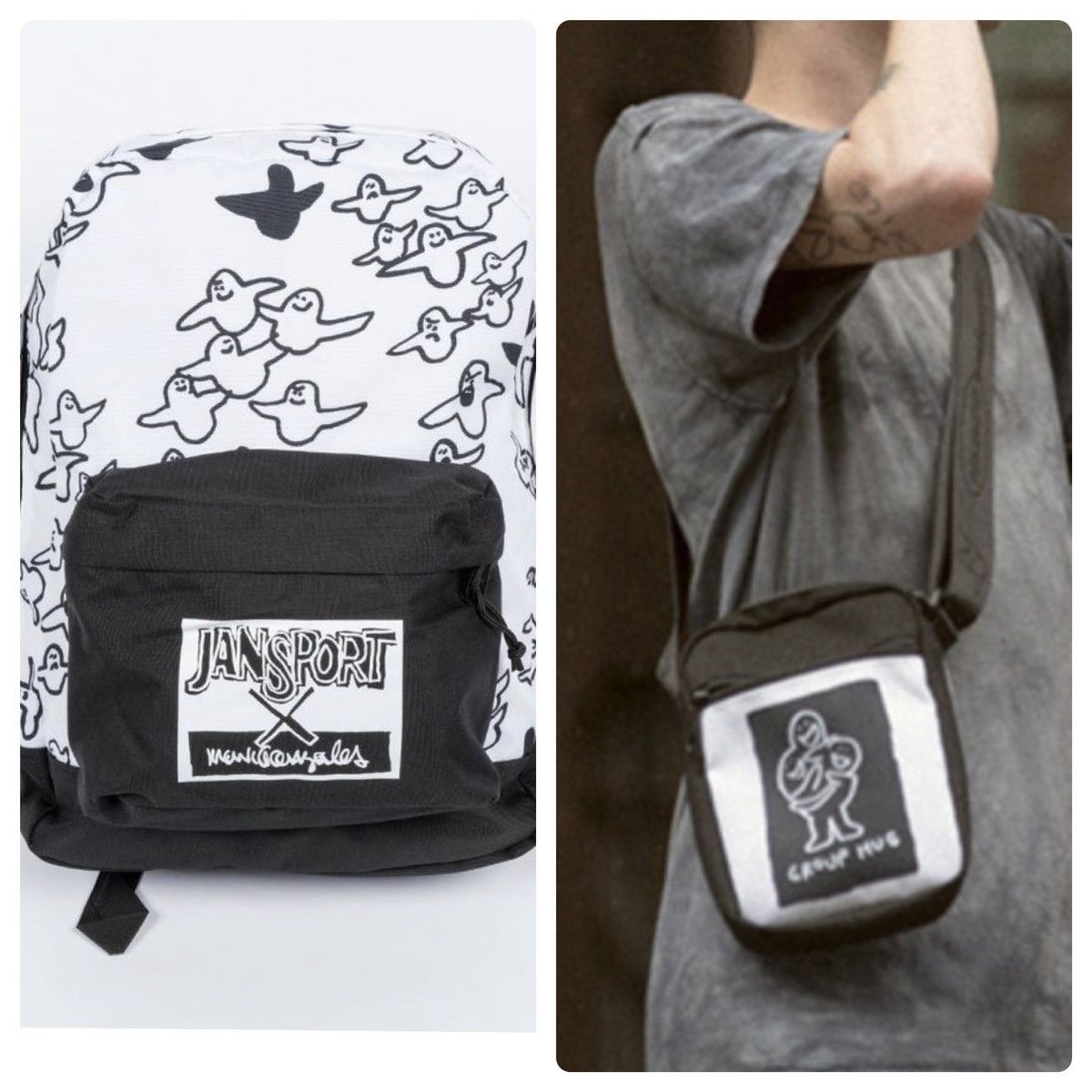 Jansport New Jansport x Mark Gonzales Bag Bundle Grailed