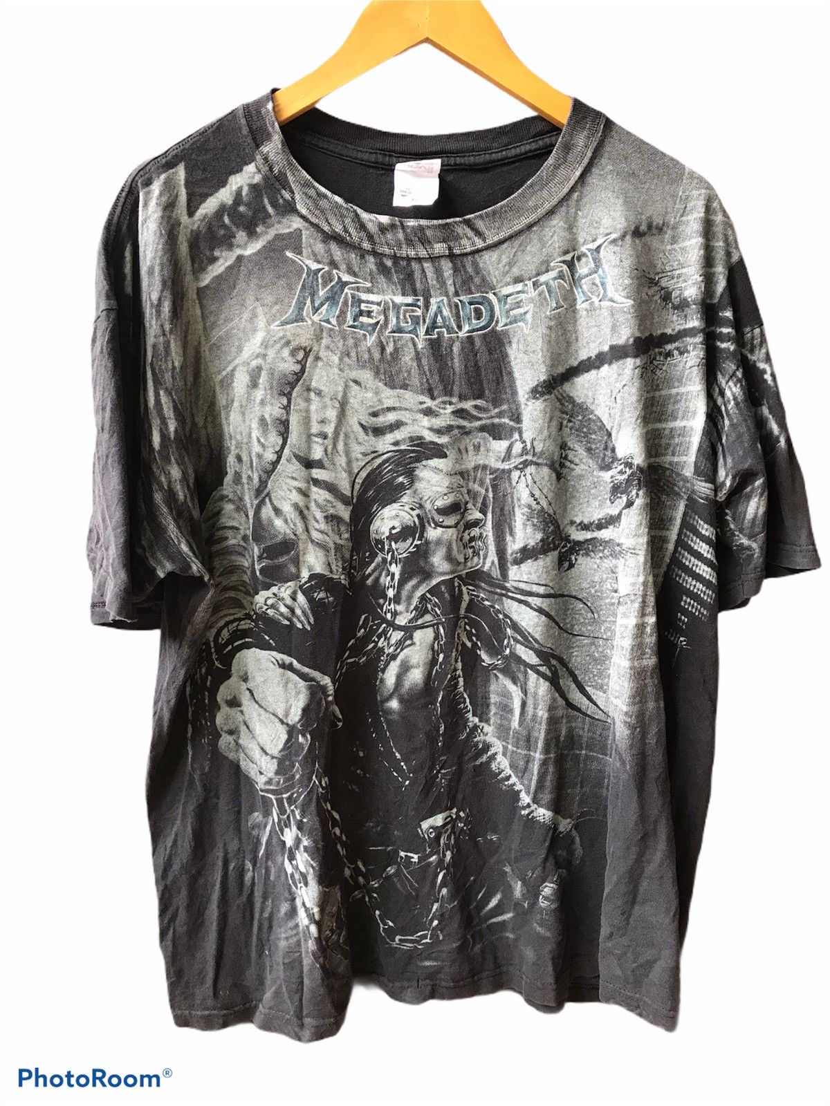 🔥VINTAGE MEGADETH OVER PRINT 90s🔥