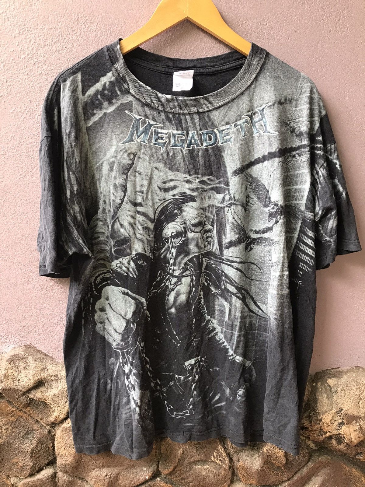 トップス Megadeth 90's VTG Megadeth 1992 1993 Countdown To Extinction T Shirt