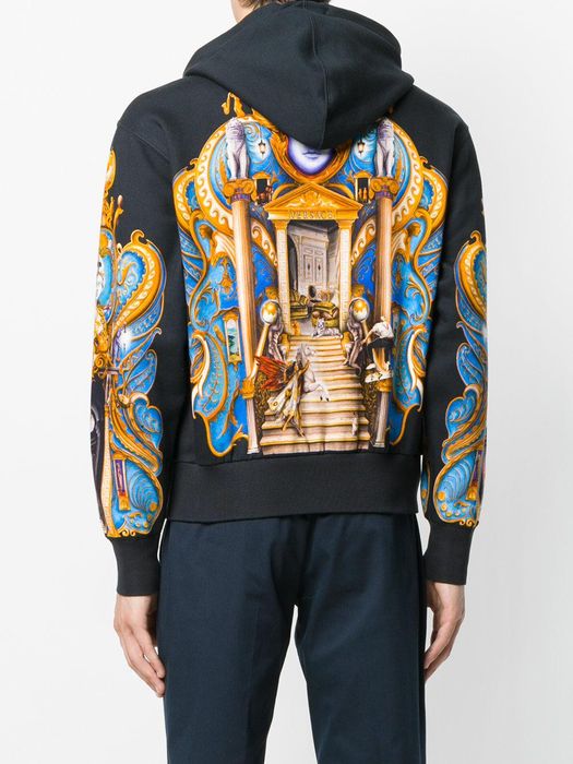 Versace skater 2025 olympus print hoodie