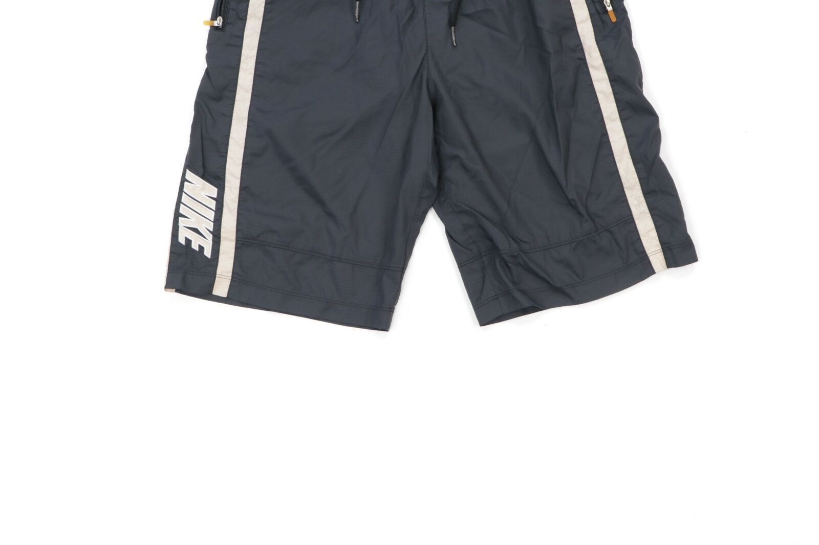 Nike × Vintage Vintage Nike Stitched Spell Out Striped Lined Nylon Shorts Size US 32 / EU 48 - 3 Thumbnail