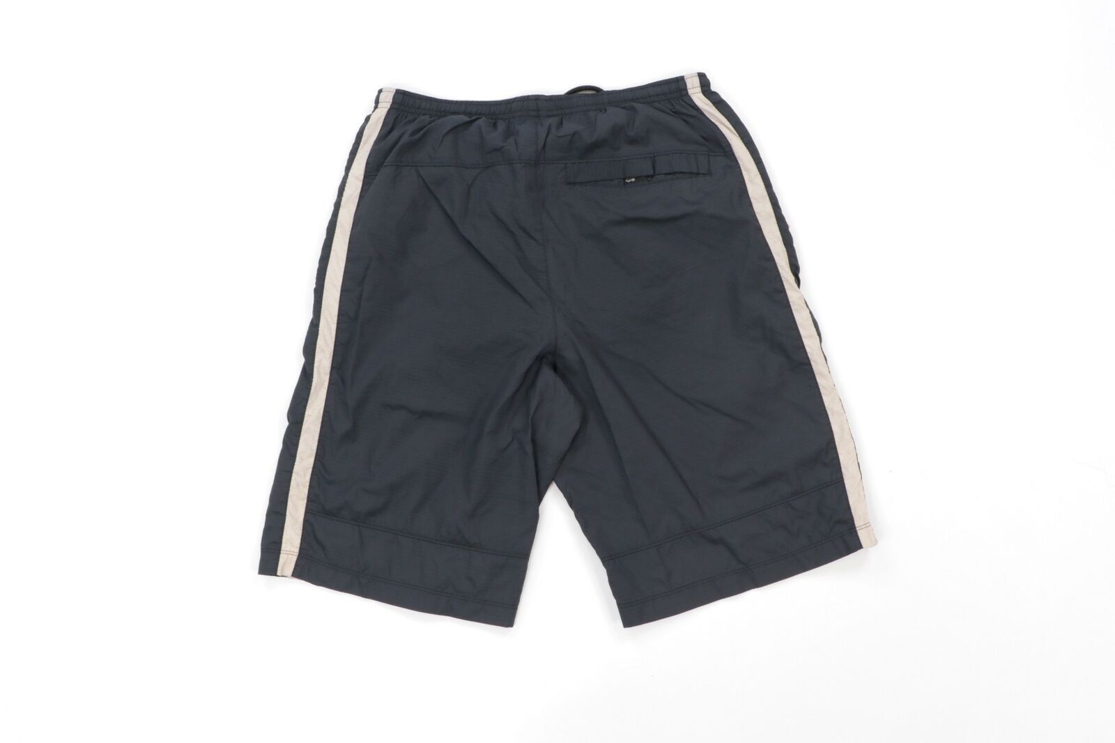 Nike × Vintage Vintage Nike Stitched Spell Out Striped Lined Nylon Shorts Size US 32 / EU 48 - 7 Thumbnail