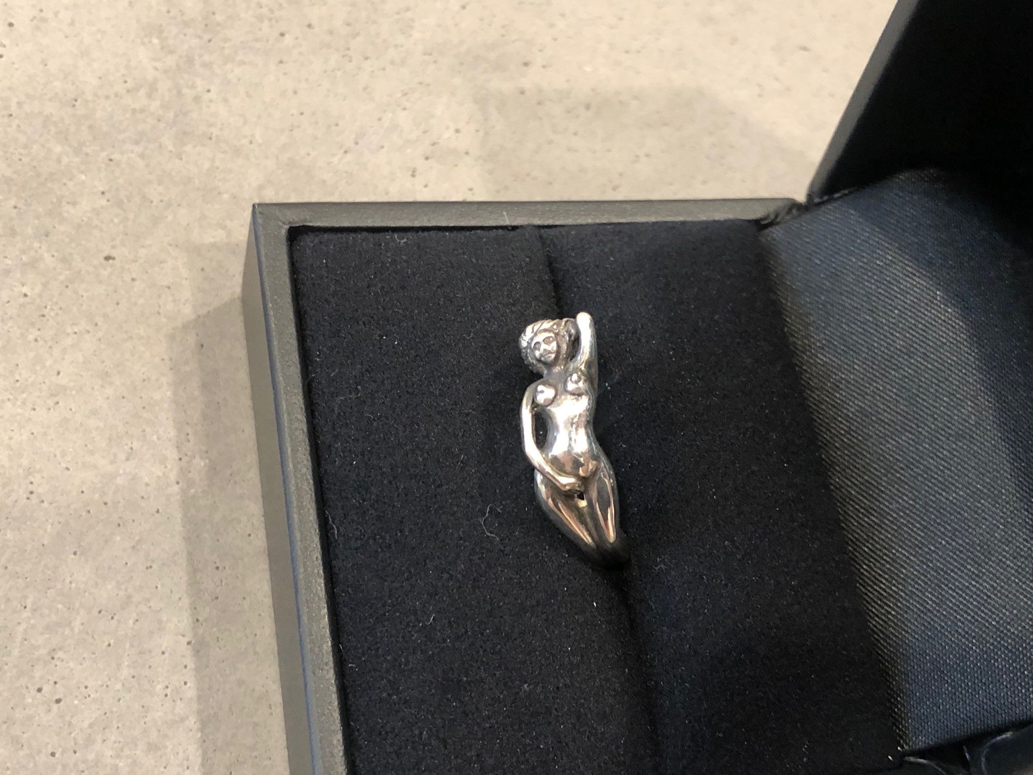 ワコマリア　GUILTY PARTIES ヌードリング Wacko Maria Guilty Parties Wacko Maria Nude Ring Silver .925