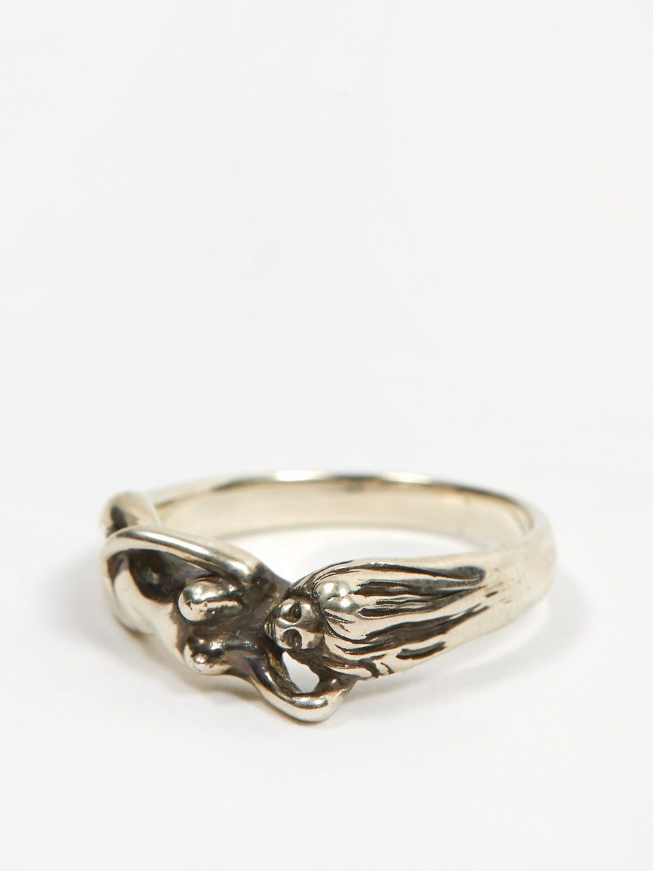 ワコマリア　GUILTY PARTIES ヌードリング Wacko Maria Guilty Parties Wacko Maria Nude Ring Silver .925