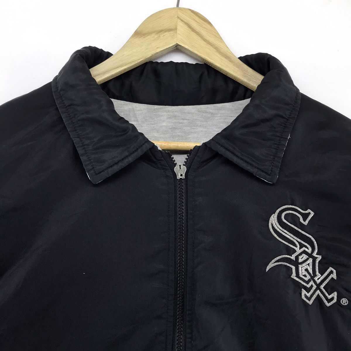 MLB × Vintage Vintage Chicago White SOX Reversible Sweatshirt XL Size US XL / EU 56 / 4 - 18 Thumbnail