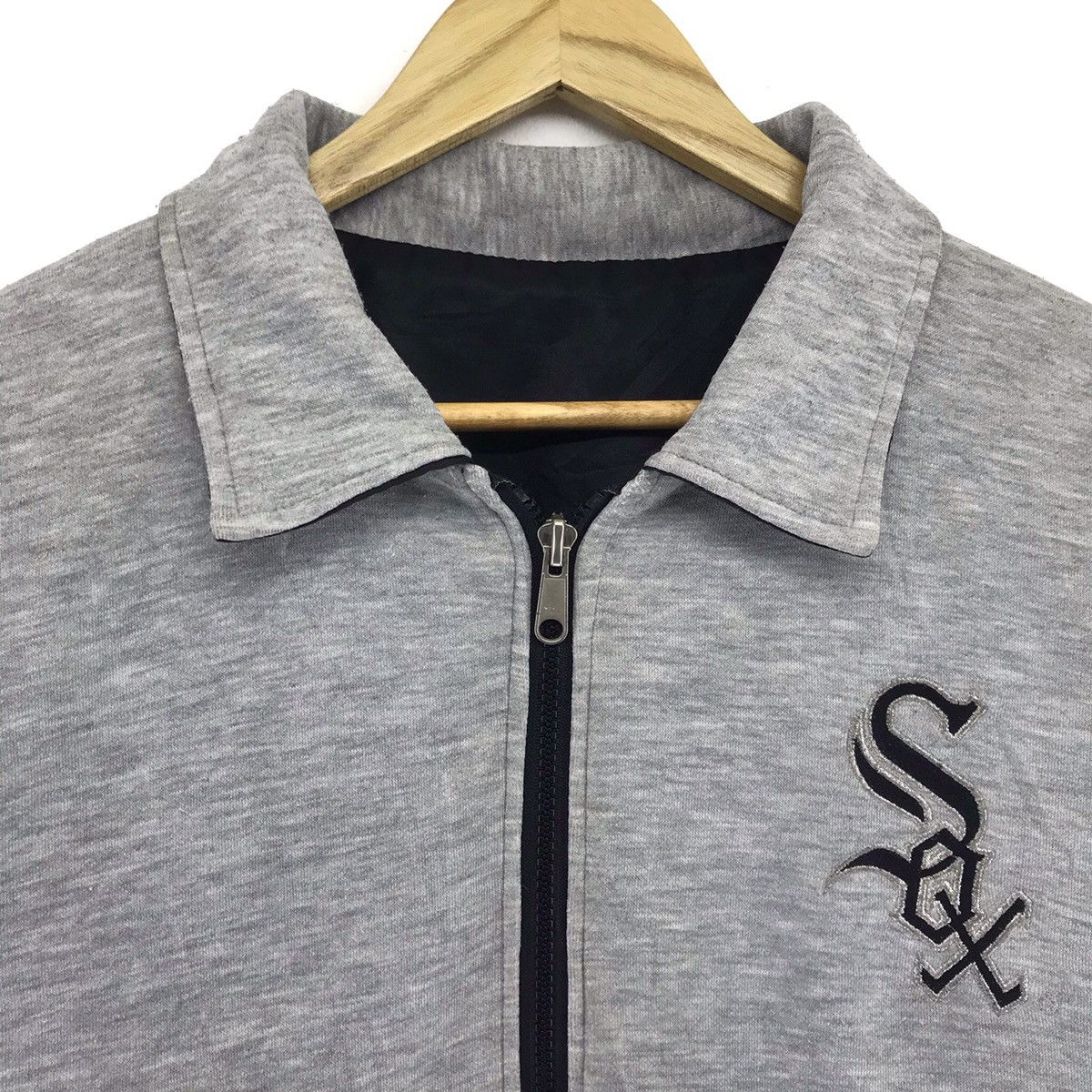 MLB × Vintage Vintage Chicago White SOX Reversible Sweatshirt XL Size US XL / EU 56 / 4 - 5 Thumbnail