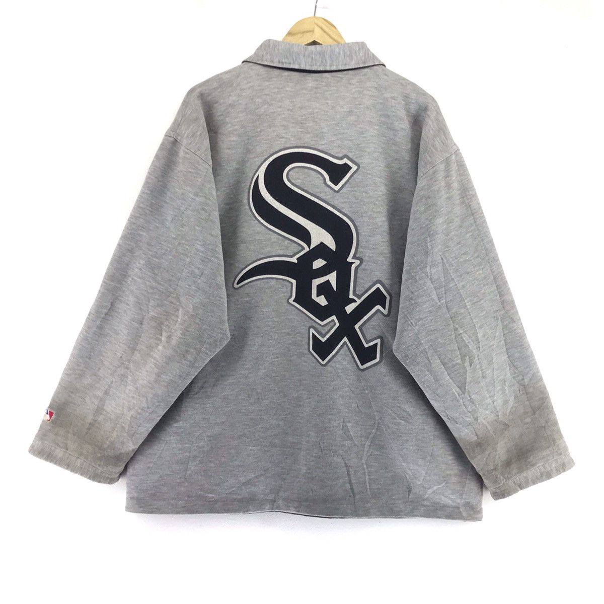 MLB × Vintage Vintage Chicago White SOX Reversible Sweatshirt XL Size US XL / EU 56 / 4 - 3 Thumbnail