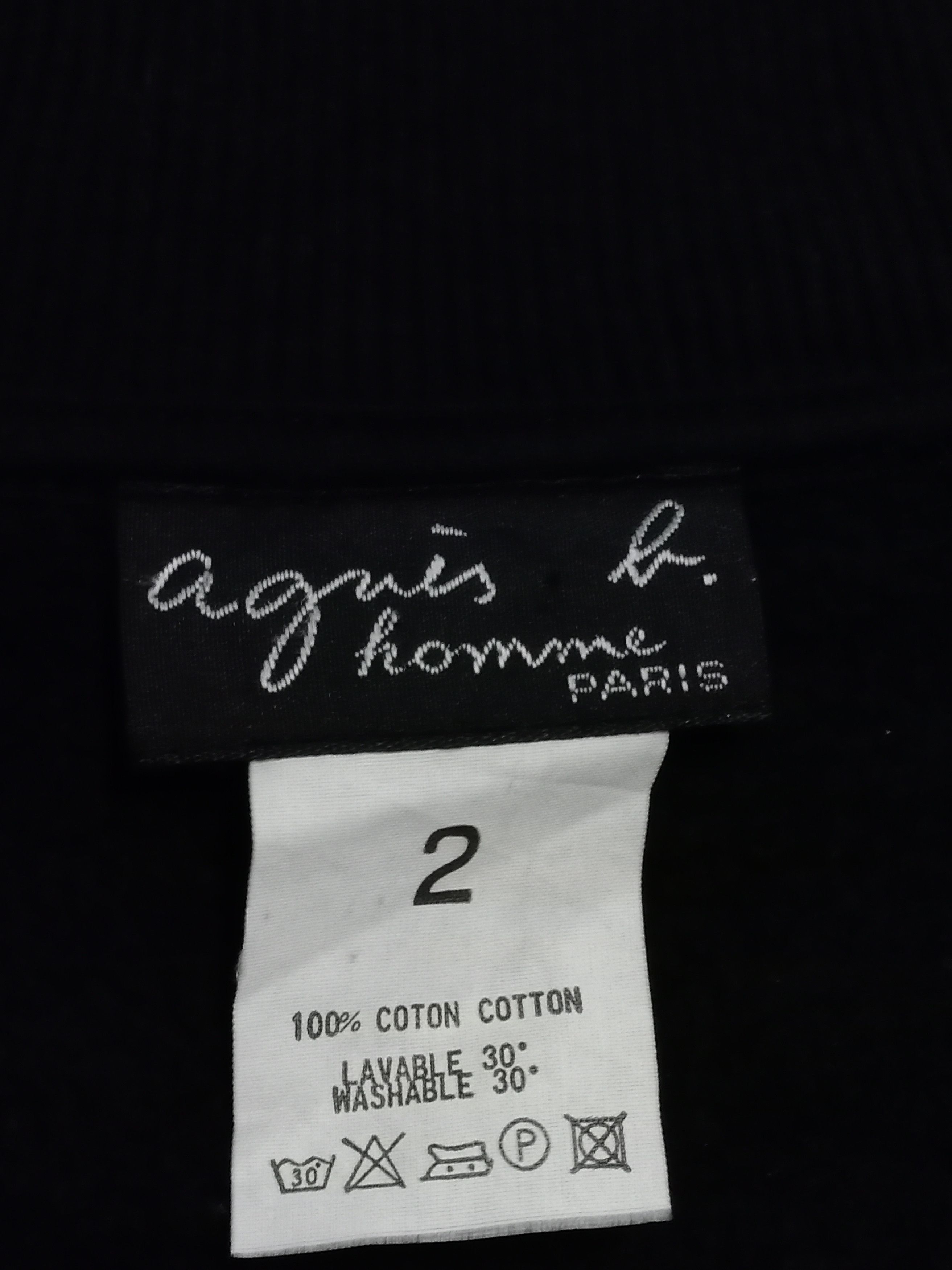 Designer × Vintage × agnes b. Vintage Agnes B. Paris Pocket Sweater Size US L / EU 52-54 / 3 - 5 Thumbnail