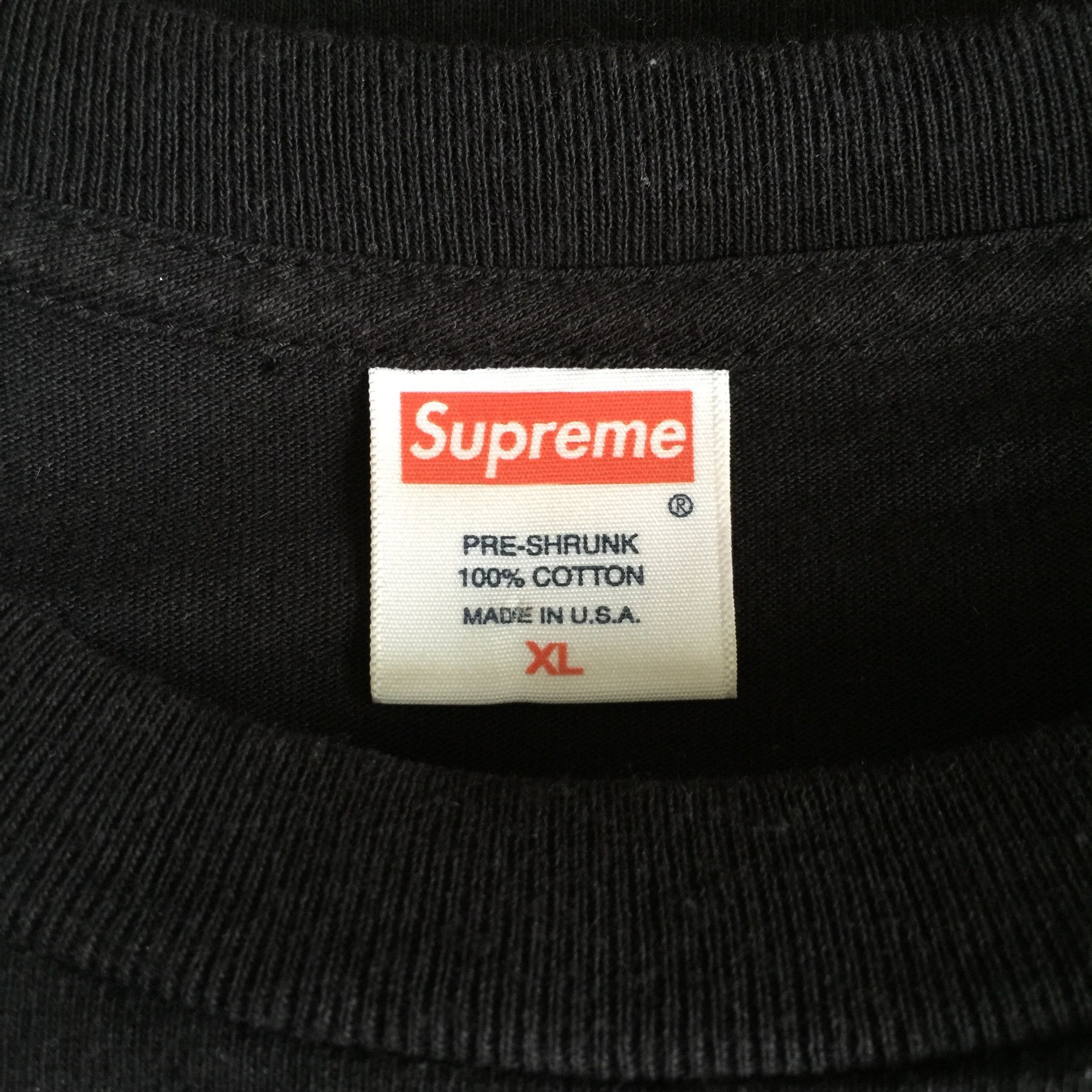 Supreme × Wtaps Too Black Too Strong Tee | Grailed