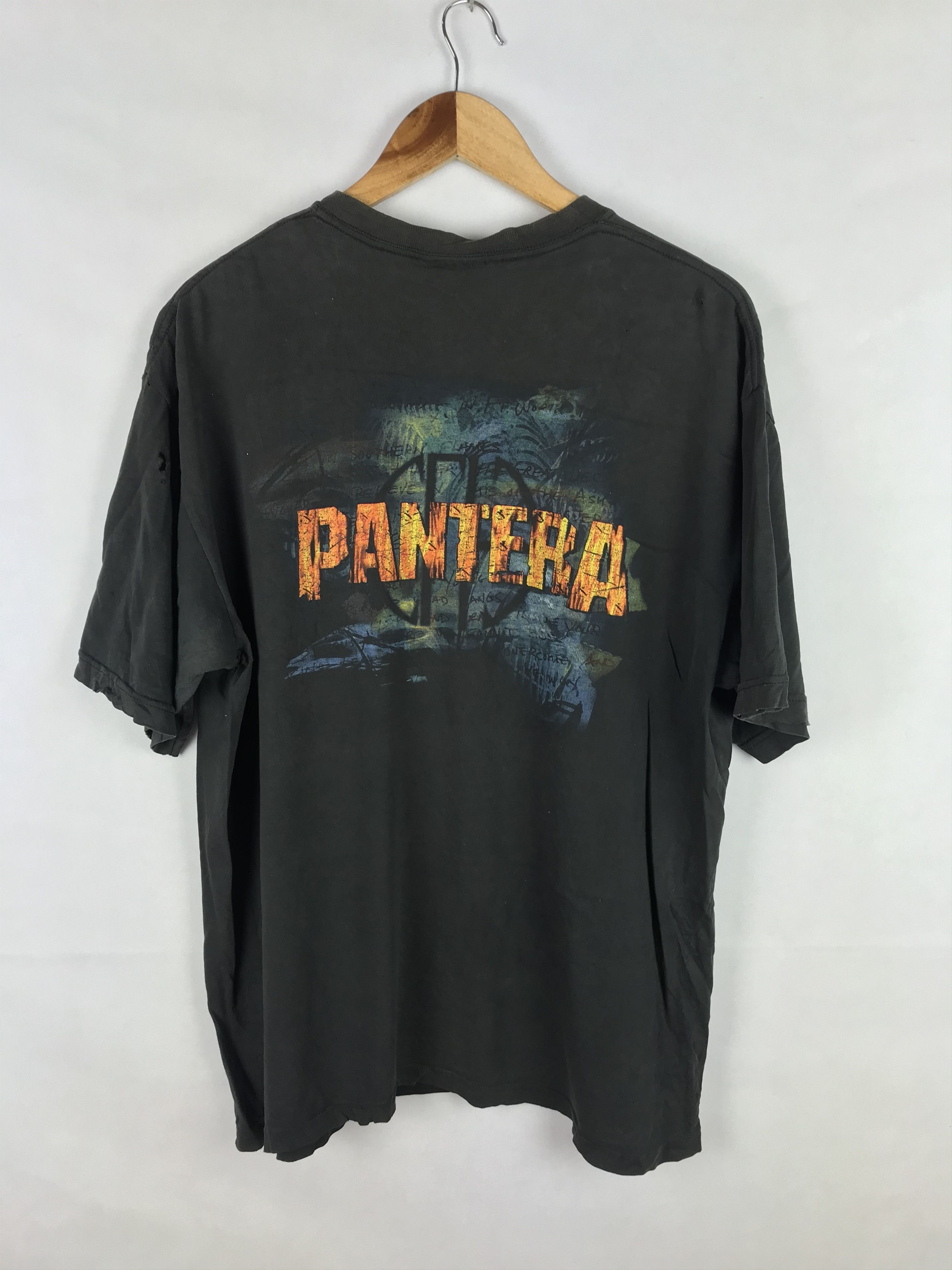 Band Tees 🔥 Vintage Pantera Winterland Distressed Metal Tee XL 🩸 Size US XL / EU 56 / 4 - 3 Thumbnail