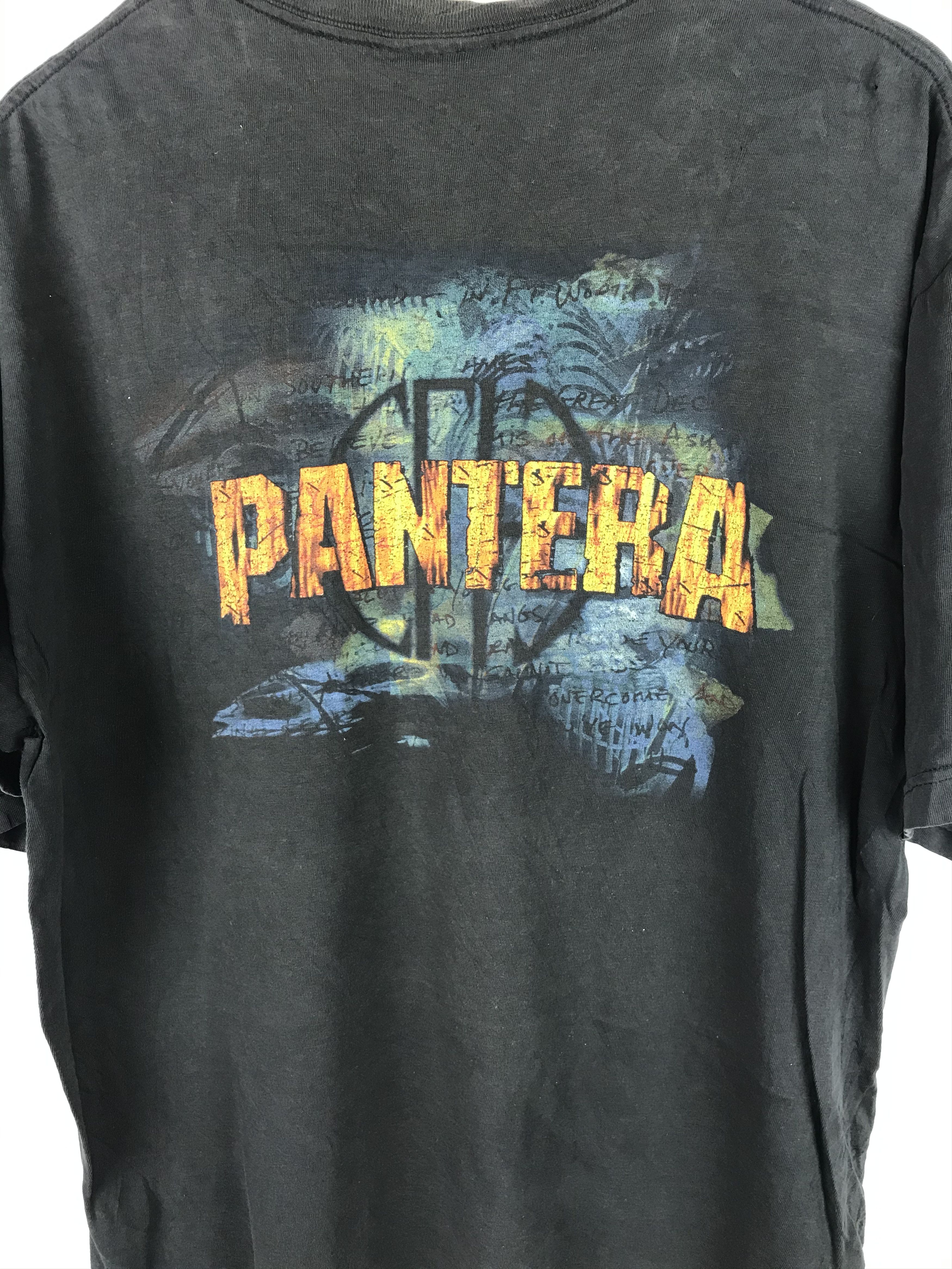 Band Tees 🔥 Vintage Pantera Winterland Distressed Metal Tee XL 🩸 Size US XL / EU 56 / 4 - 11 Thumbnail