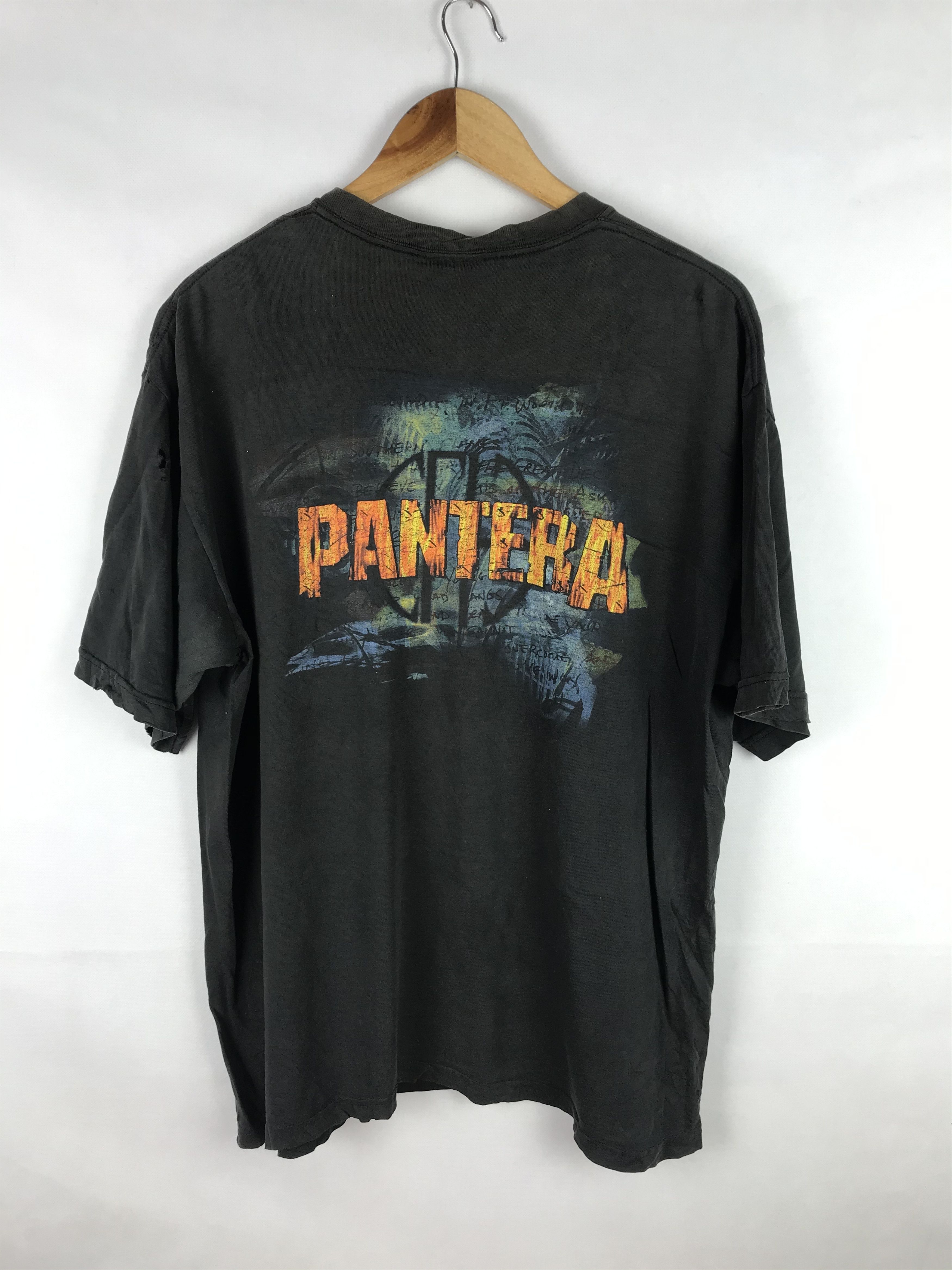Band Tees 🔥 Vintage Pantera Winterland Distressed Metal Tee XL 🩸 Size US XL / EU 56 / 4 - 2 Thumbnail