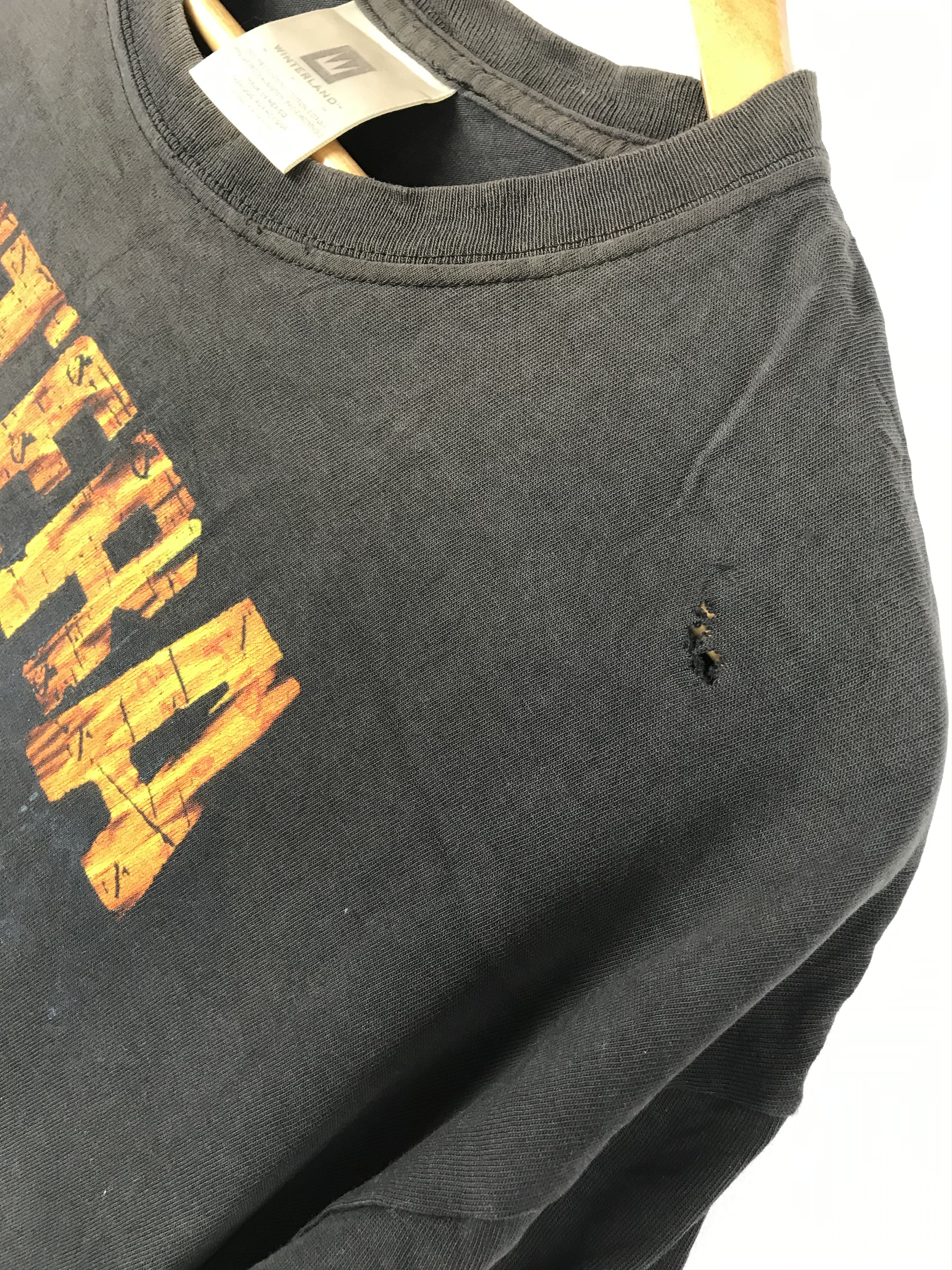 Band Tees 🔥 Vintage Pantera Winterland Distressed Metal Tee XL 🩸 Size US XL / EU 56 / 4 - 7 Thumbnail