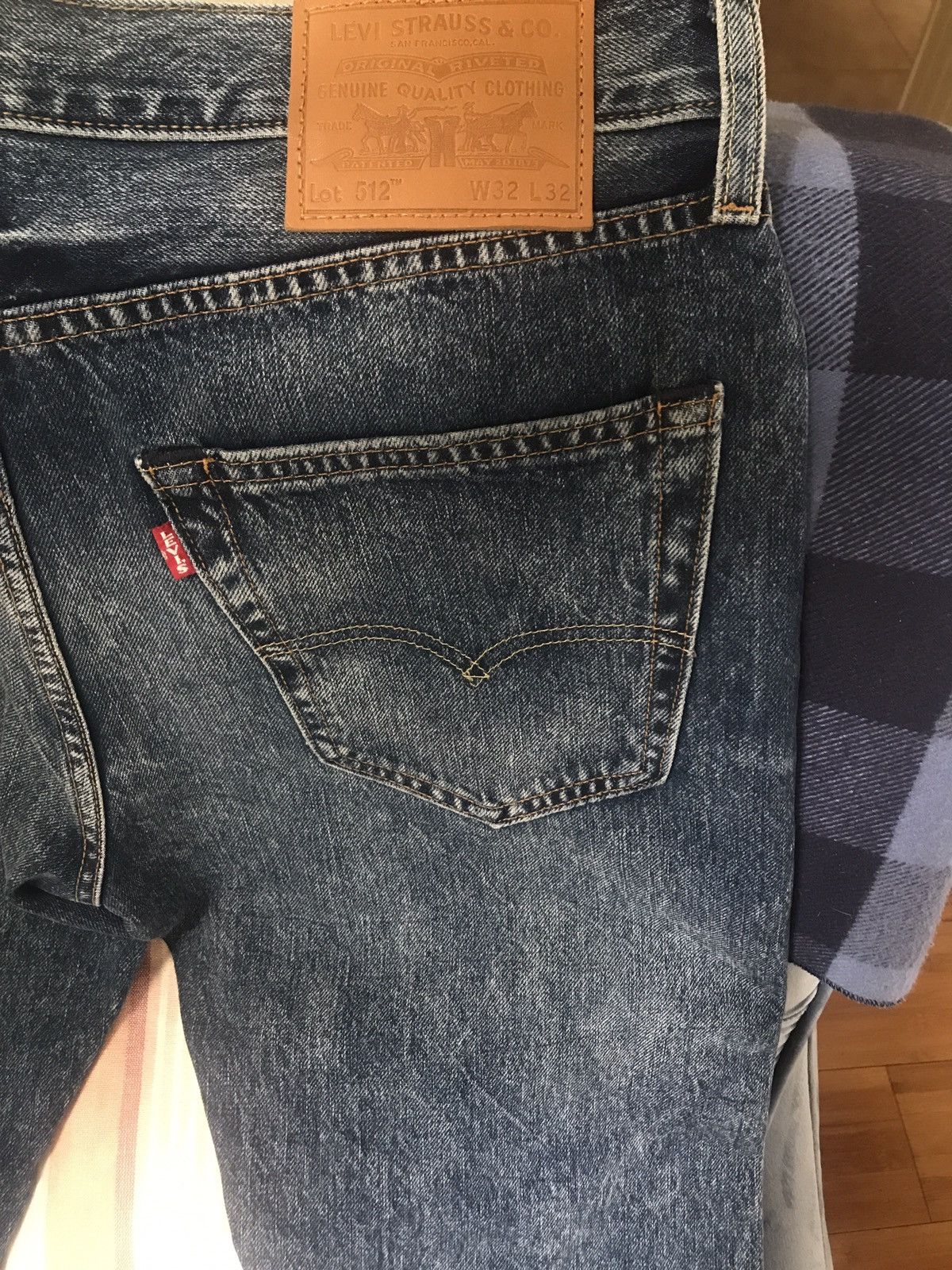 Levi's *Brand New* Levi’s Premium Leather Label Jeans - Size 32 Size US 32 / EU 48 - 2 Thumbnail