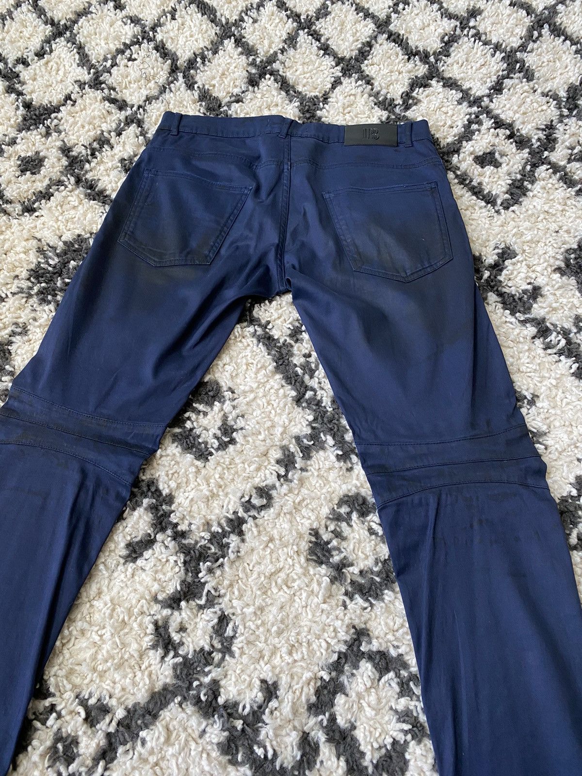 Pierre Balmain Pierre Balmain Pants w Wax Spots Size US 32 / EU 48 - 1 Thumbnail