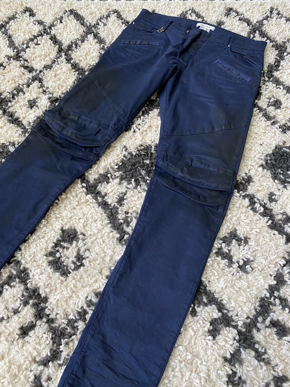Pierre Balmain Pierre Balmain Pants w Wax Spots Size US 32 / EU 48 - 3 Thumbnail