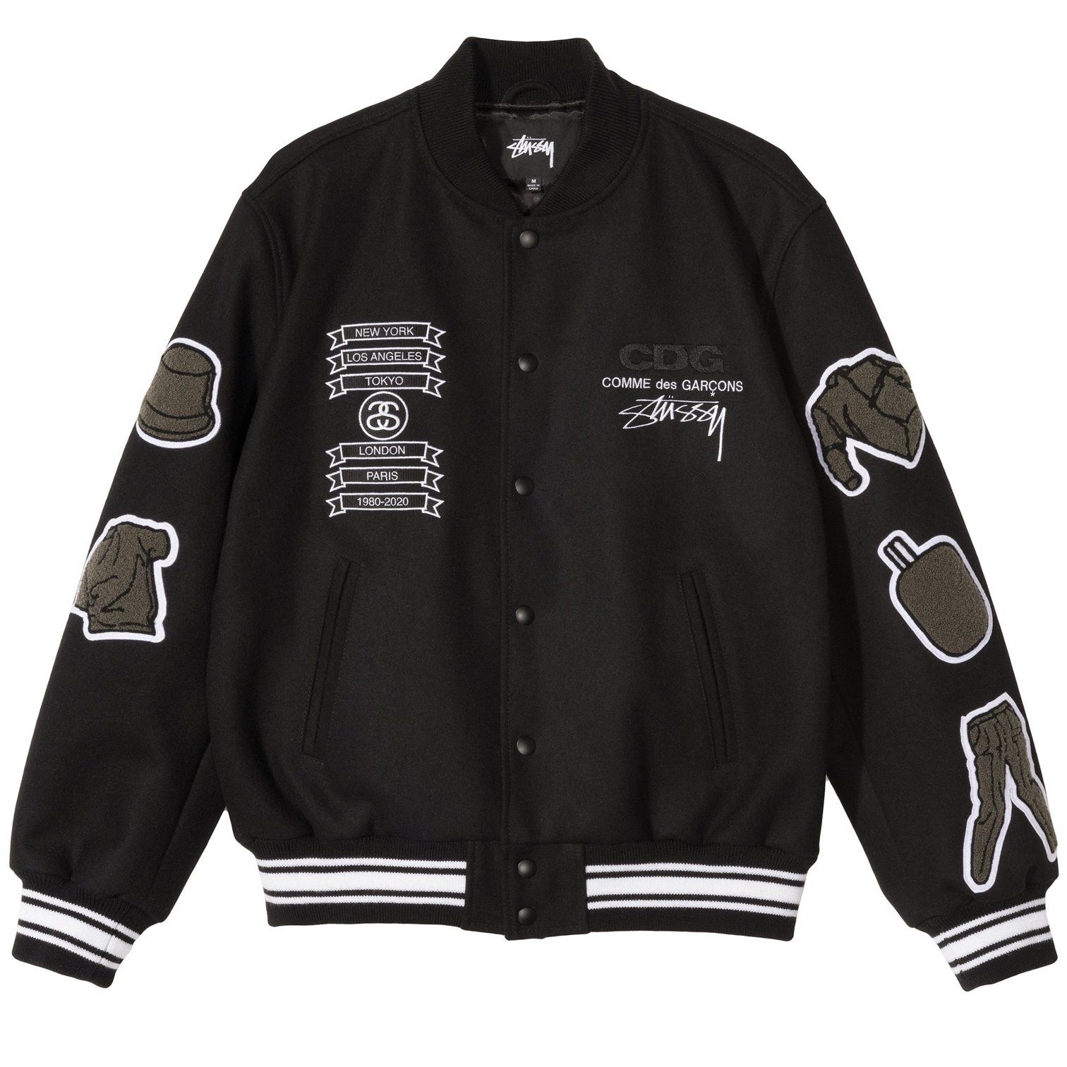 CDG by Comme des Garcons × Stussy STÜSSY / CDG PIN STRIPED BING