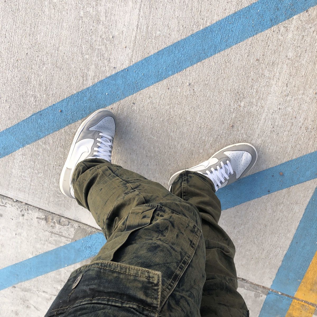 Vintage Stacked Denim Utility Cargo Washed Pants Black Bleach 30x32 Size US 30 / EU 46 - 5 Thumbnail
