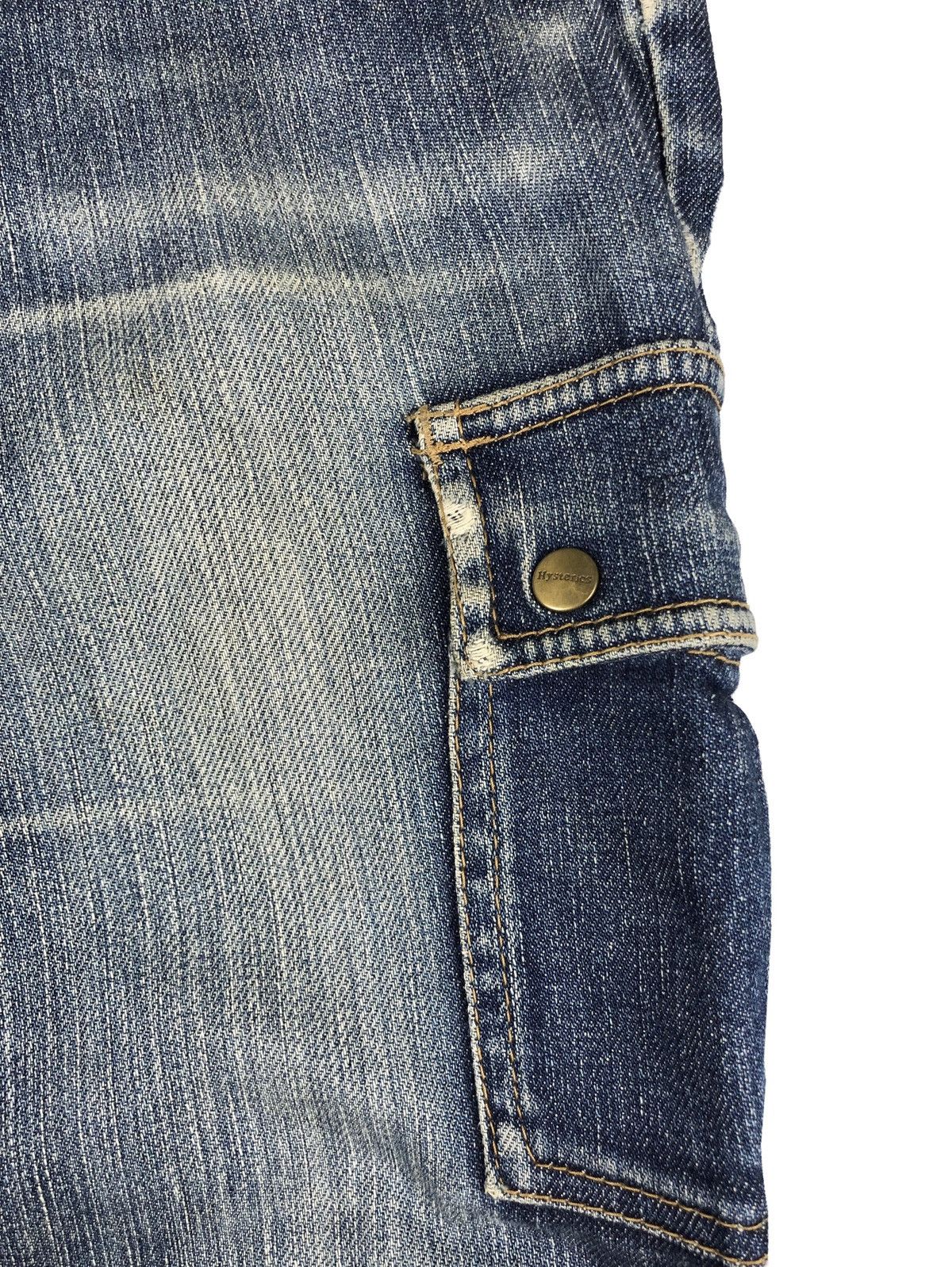 Hysteric Glamour Hysteric Glamour Distressed Skinny Cargo Jeans Size US 29 - 5 Thumbnail
