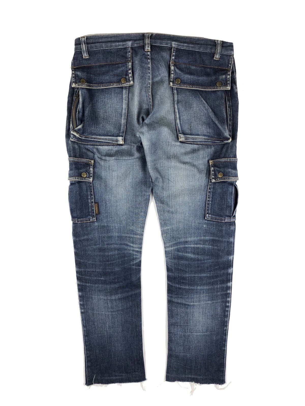 Hysteric Glamour Hysteric Glamour Distressed Skinny Cargo Jeans Size US 29 - 6 Thumbnail
