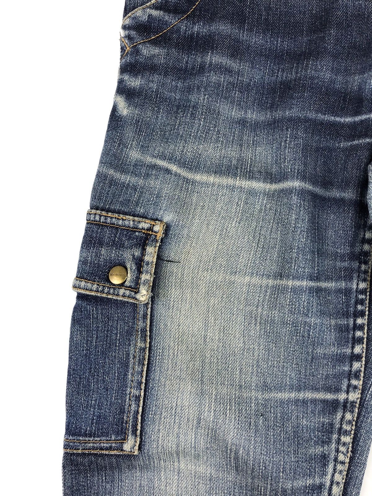 Hysteric Glamour Hysteric Glamour Distressed Skinny Cargo Jeans Size US 29 - 4 Thumbnail