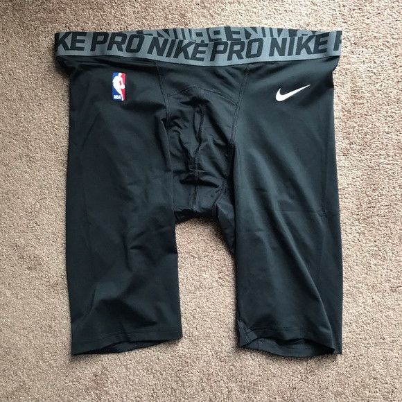 Nike Nike Pro NBA Compression Shorts 880802-010 Black 2XL NEW