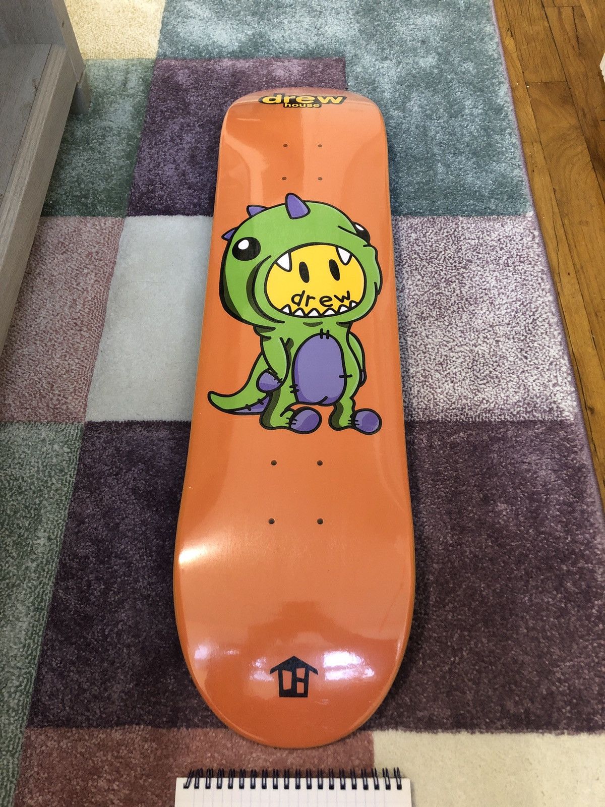 Drew House Drew House Dinodrew Dino Orange Skate Deck NWT | Grailed