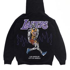 Warren Lotas Lakers Hoodie | Grailed