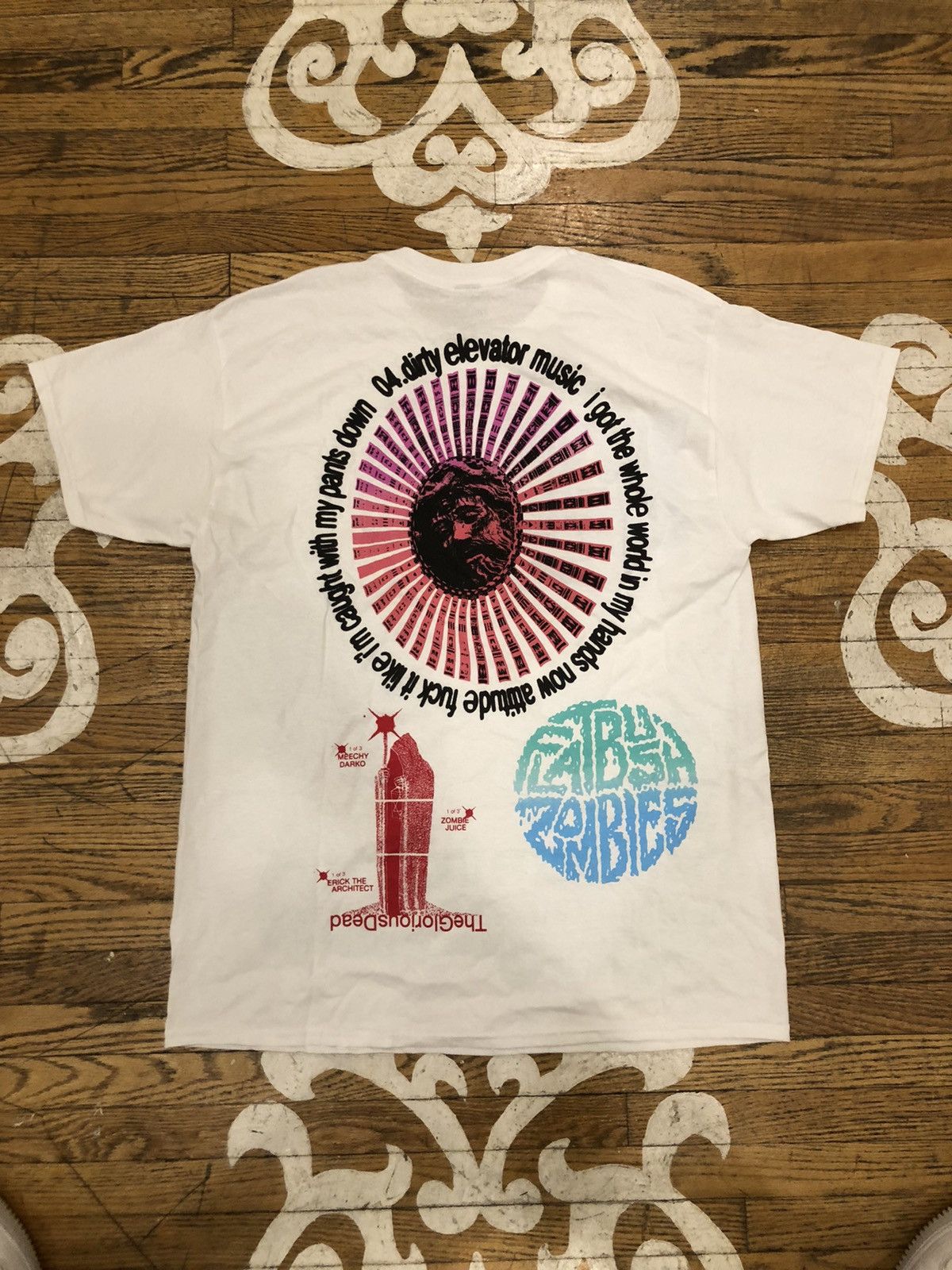 Flatbush Zombies Flatbush Zombies - BLESSINGS TEE S Size US S / EU 44-46 / 1 - 2 Thumbnail