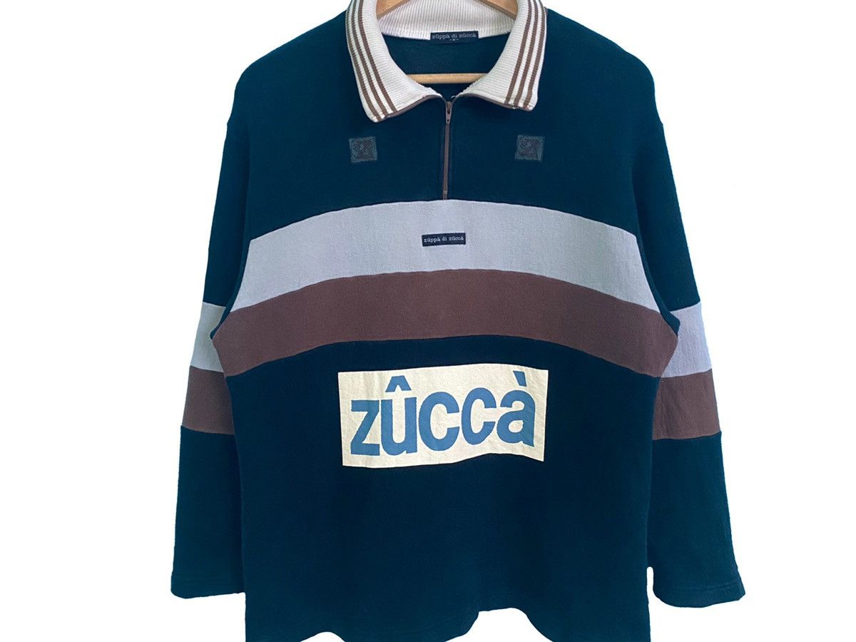 CABANE de ZUCCa ZUPPA DI ZUCCA HALF ZIP SWEATER Size US M / EU 48-50 / 2 - 4 Thumbnail