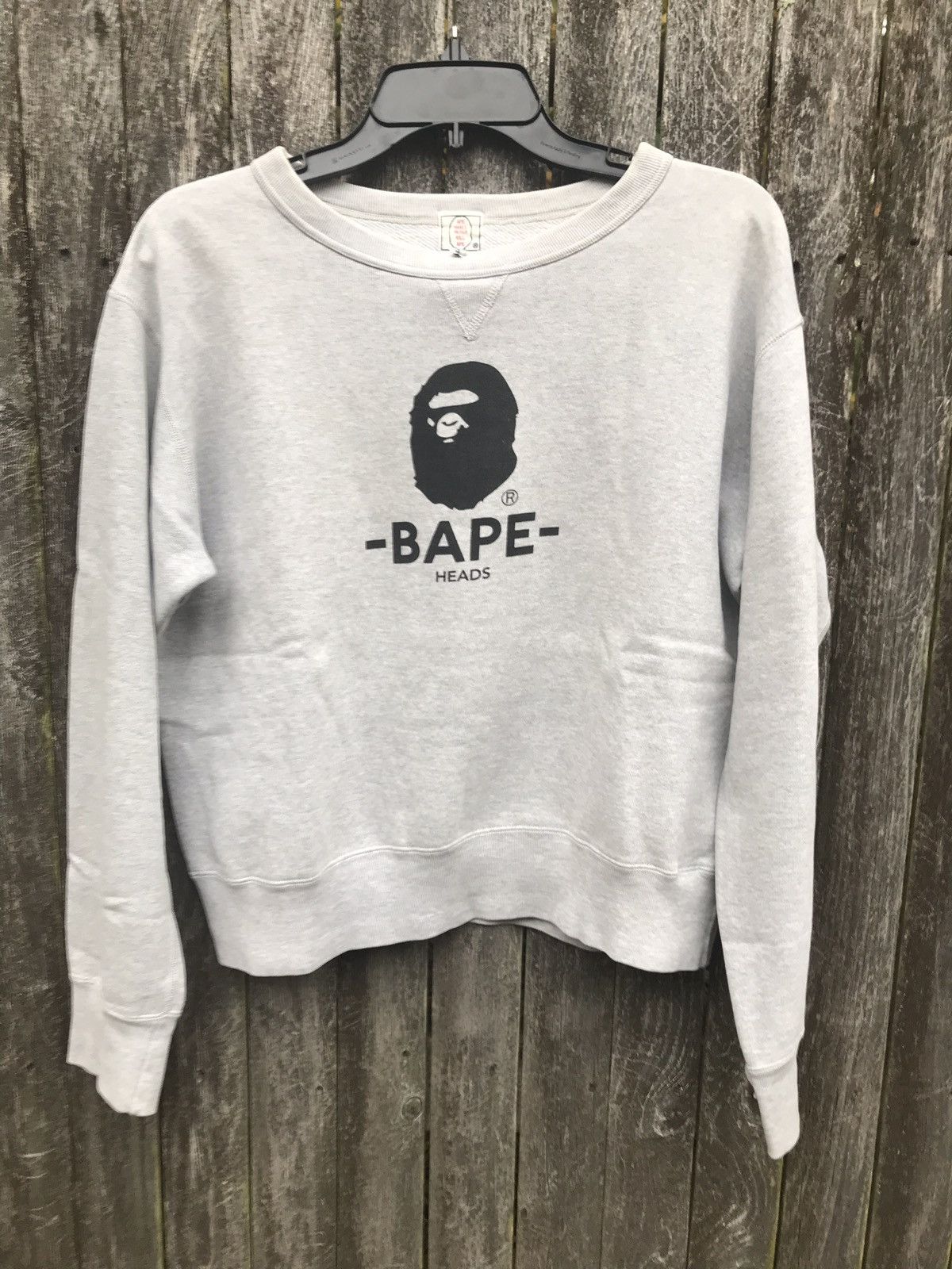 Bape Rare 2002 OG Bape Heads Crewneck Sweatshirt y2k vintage Size US S / EU 44-46 / 1 - 2 Preview