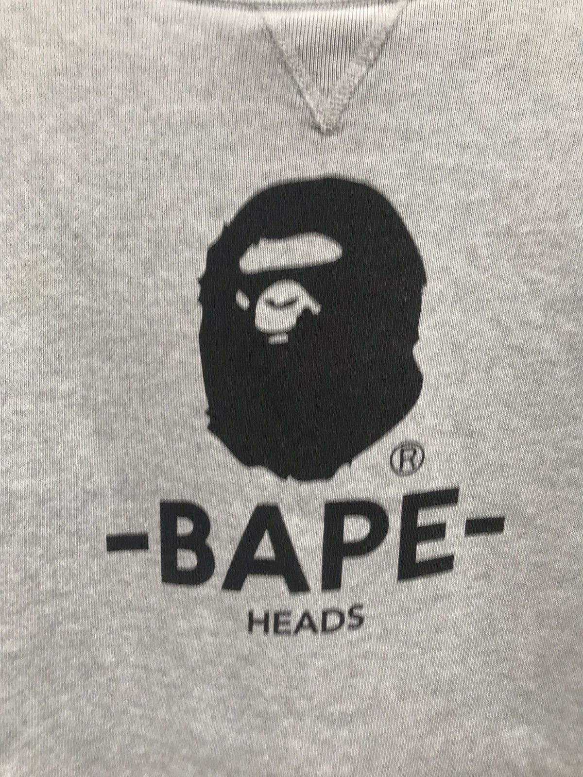 Bape Rare 2002 OG Bape Heads Crewneck Sweatshirt y2k vintage Size US S / EU 44-46 / 1 - 7 Preview