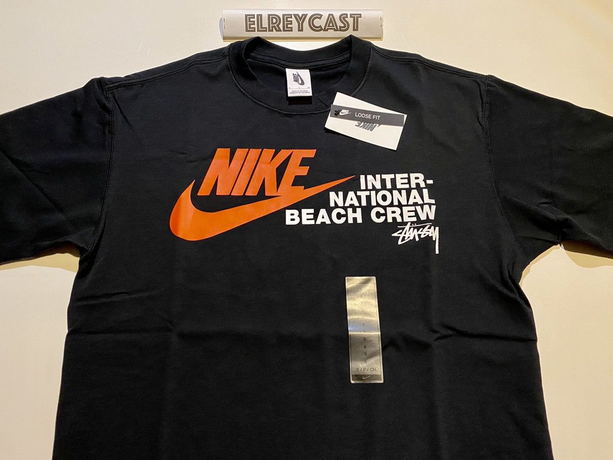 Nike × Stussy Stussy x Nike Reach The Beach Posse Tee Shirt Size US S / EU 44-46 / 1 - 2 Thumbnail