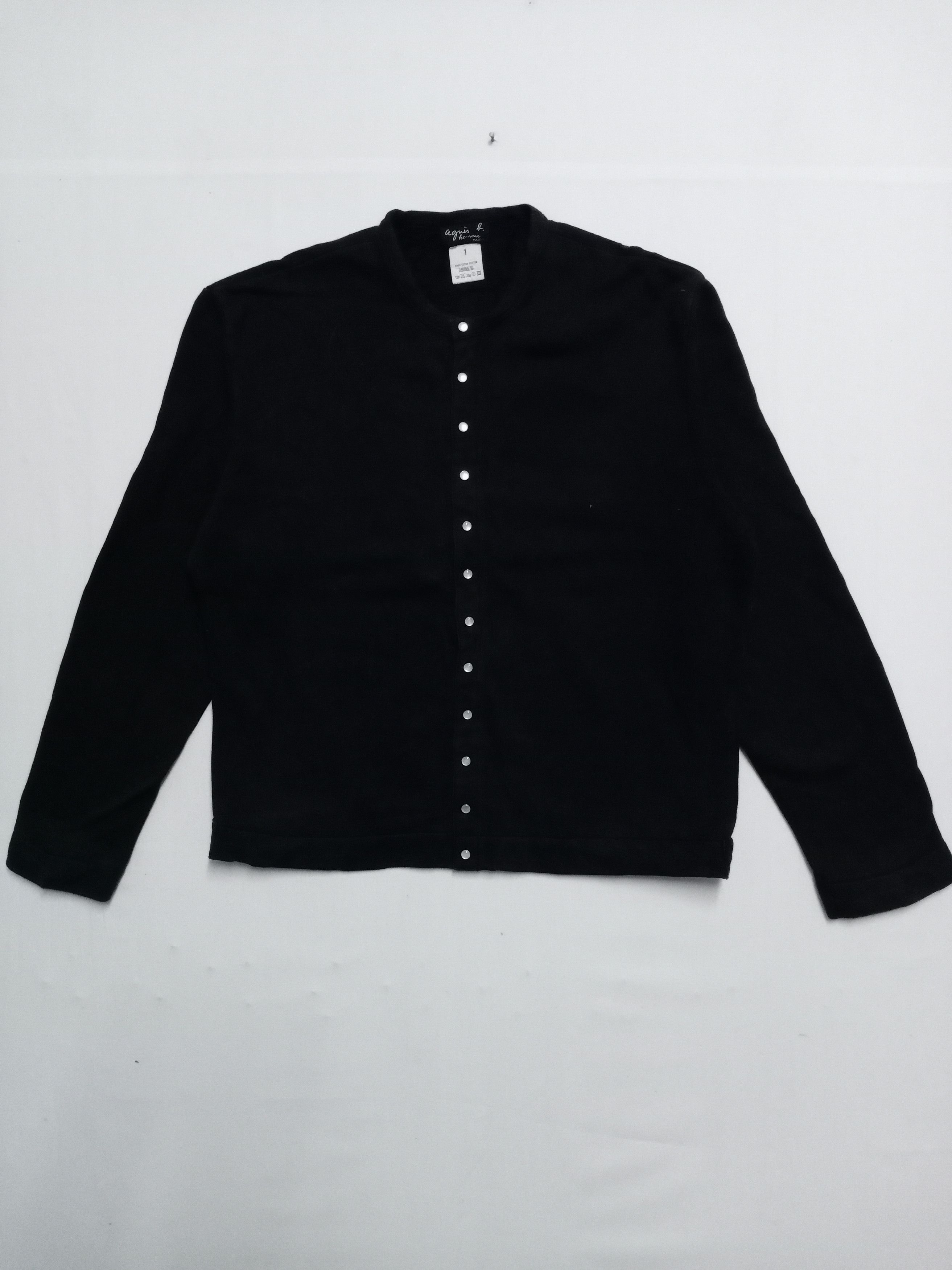 agnes b. Vintage Agnes B Homme Snap Button Cardigan | Grailed