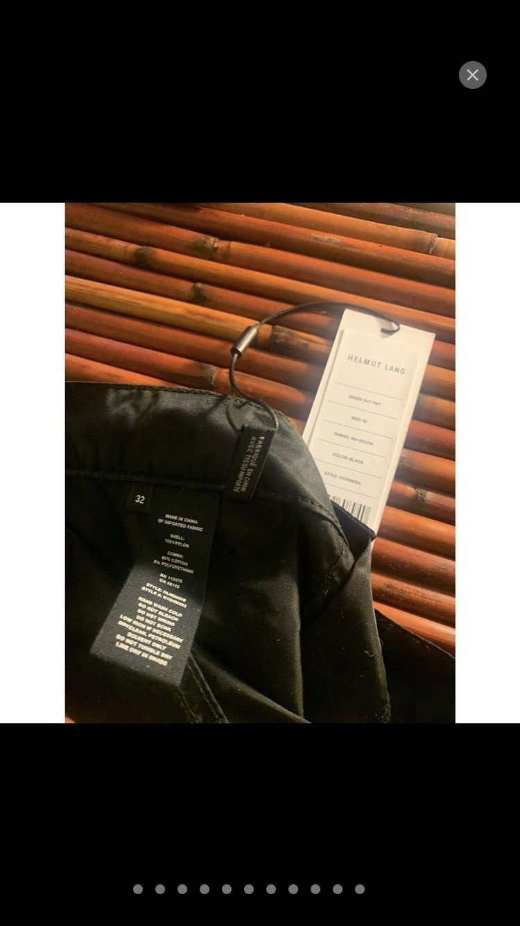 Helmut Lang Helmut Lang inside out nylon pants Size US 32 / EU 48 - 12 Thumbnail