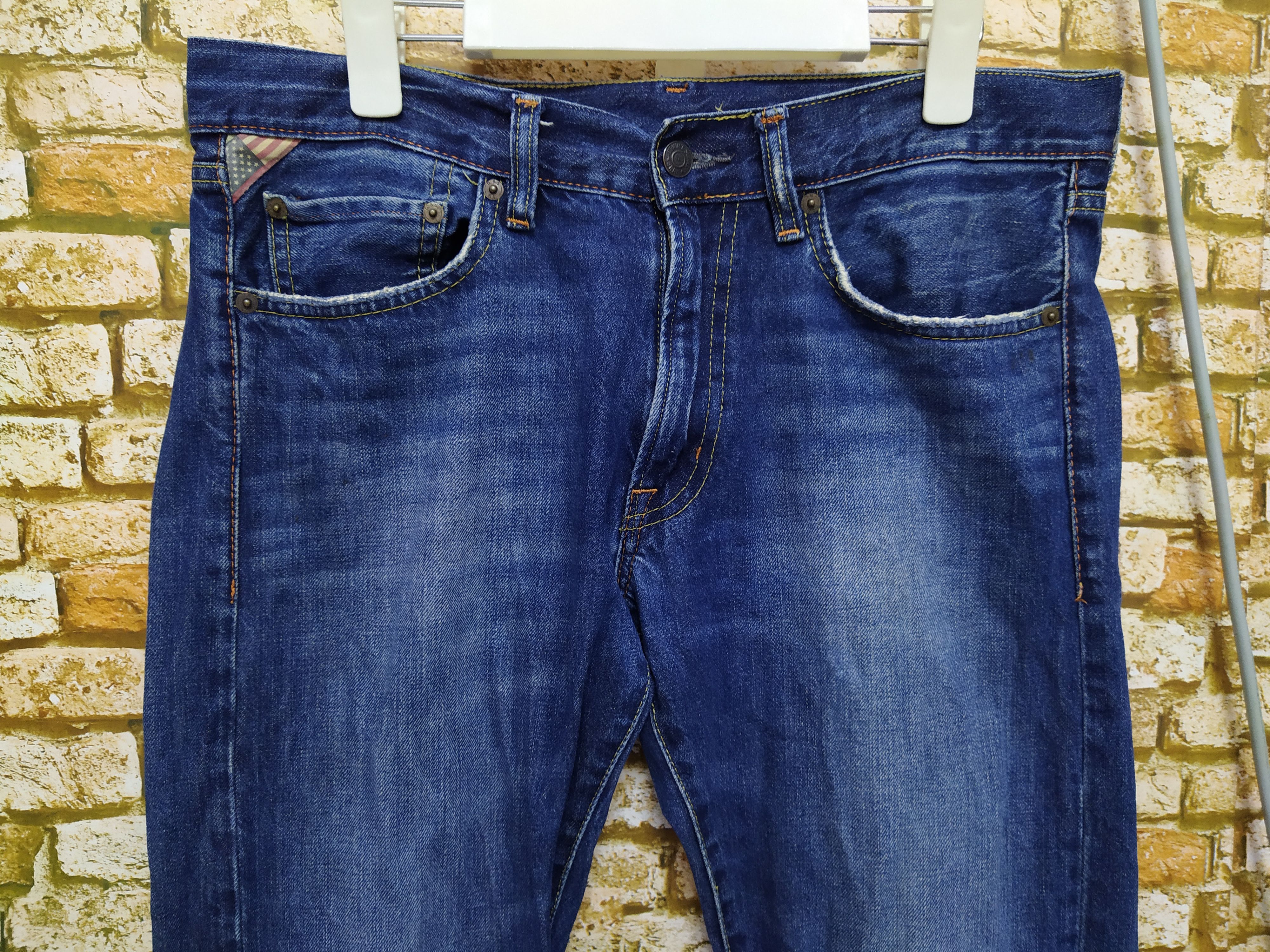 Denim & Supply Ralph Lauren POLO RALPH LAUREN DENIM SUPPLY DISTRESSED (B388) W35 Size US 35 - 3 Thumbnail