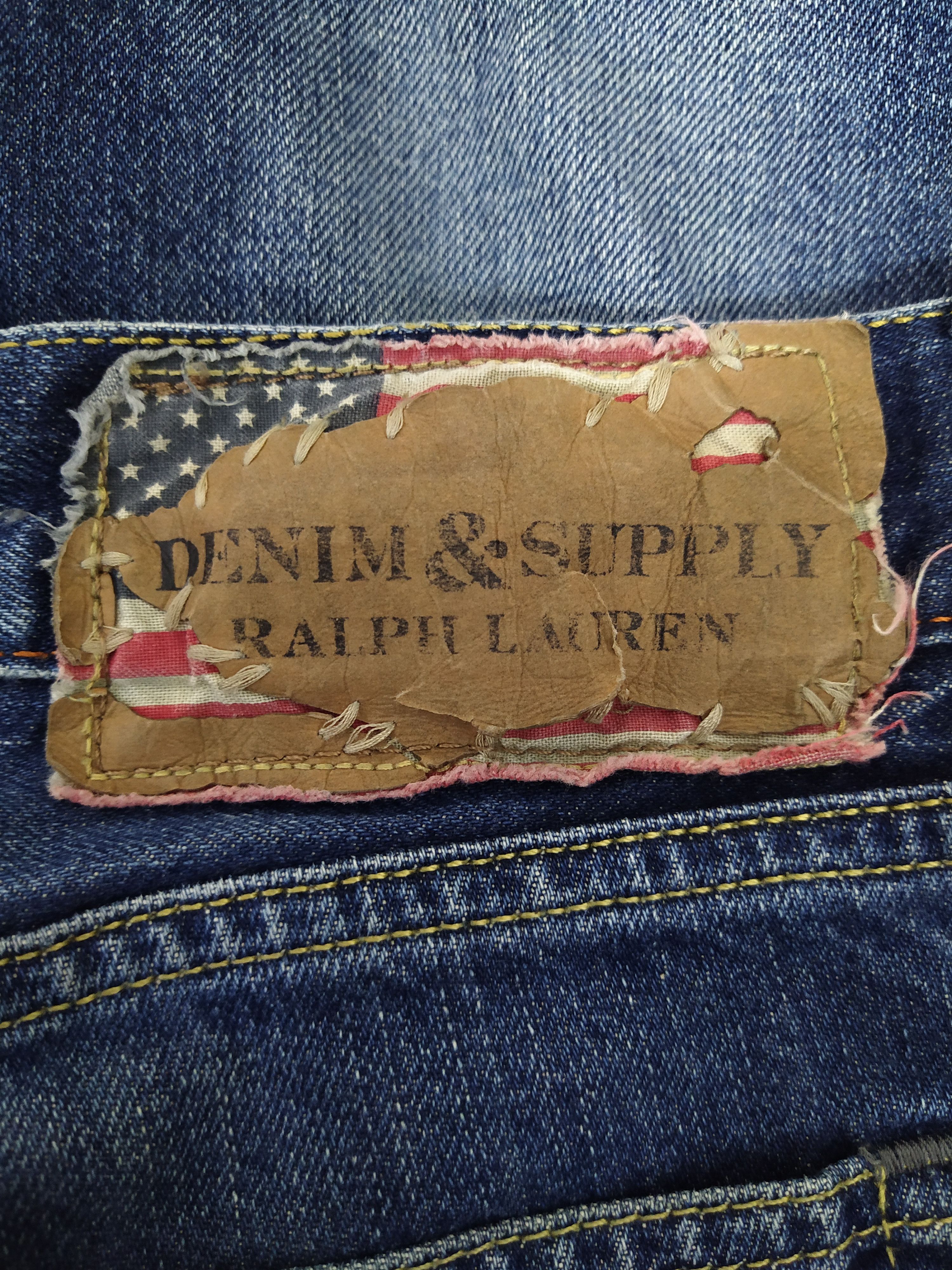 Denim & Supply Ralph Lauren POLO RALPH LAUREN DENIM SUPPLY DISTRESSED (B388) W35 Size US 35 - 13 Thumbnail