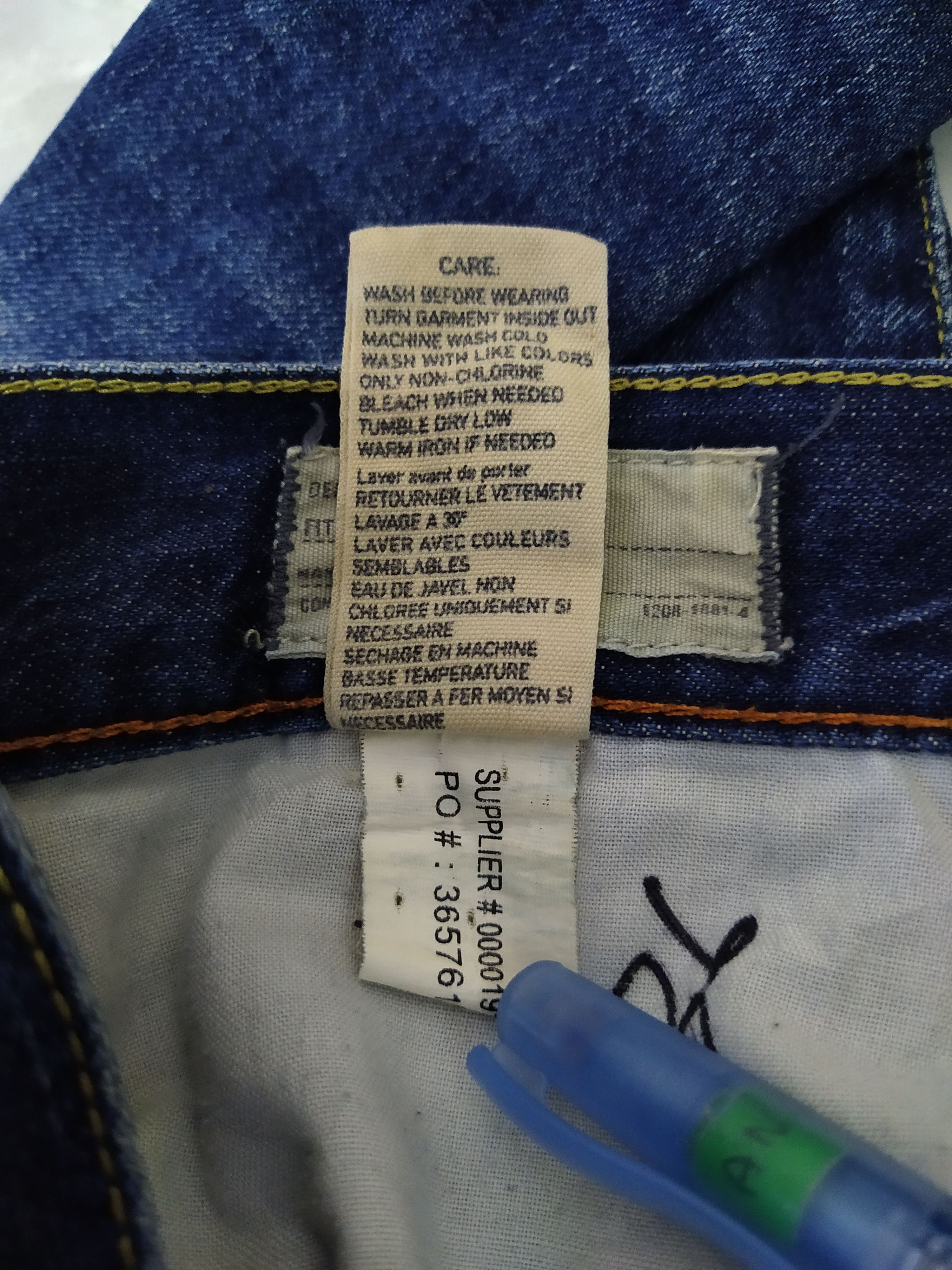 Denim & Supply Ralph Lauren POLO RALPH LAUREN DENIM SUPPLY DISTRESSED (B388) W35 Size US 35 - 11 Thumbnail