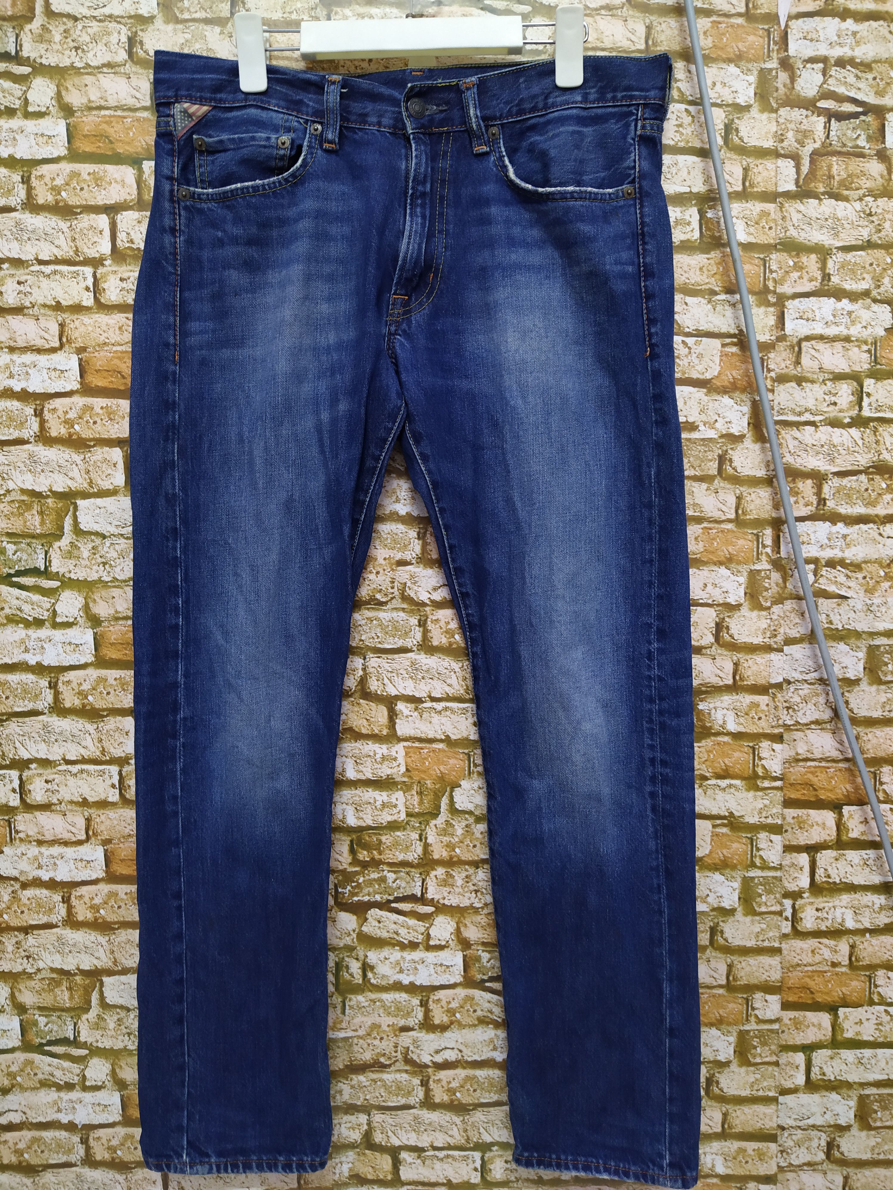 Denim & Supply Ralph Lauren POLO RALPH LAUREN DENIM SUPPLY DISTRESSED (B388) W35 Size US 35 - 2 Thumbnail