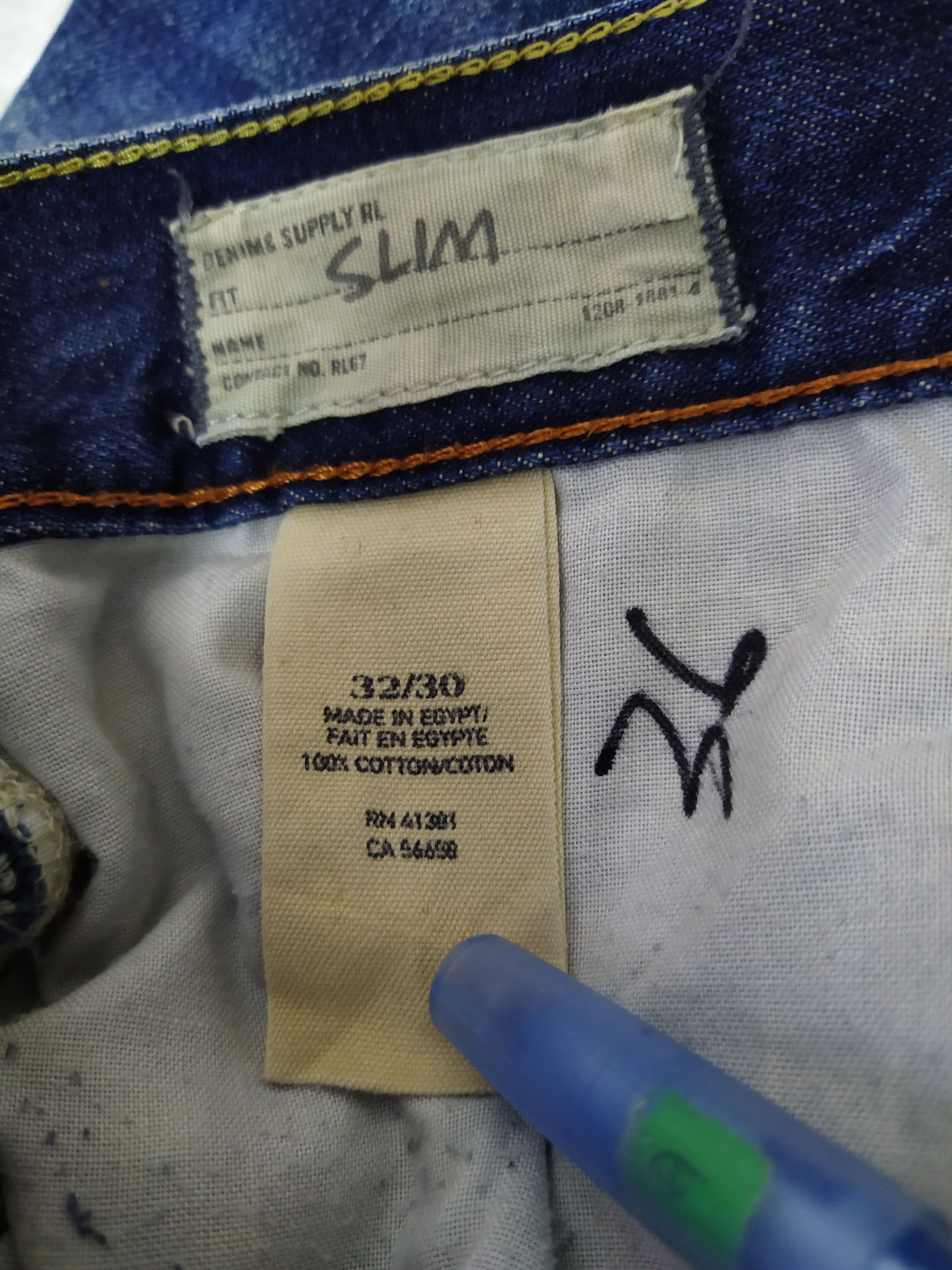 Denim & Supply Ralph Lauren POLO RALPH LAUREN DENIM SUPPLY DISTRESSED (B388) W35 Size US 35 - 10 Thumbnail