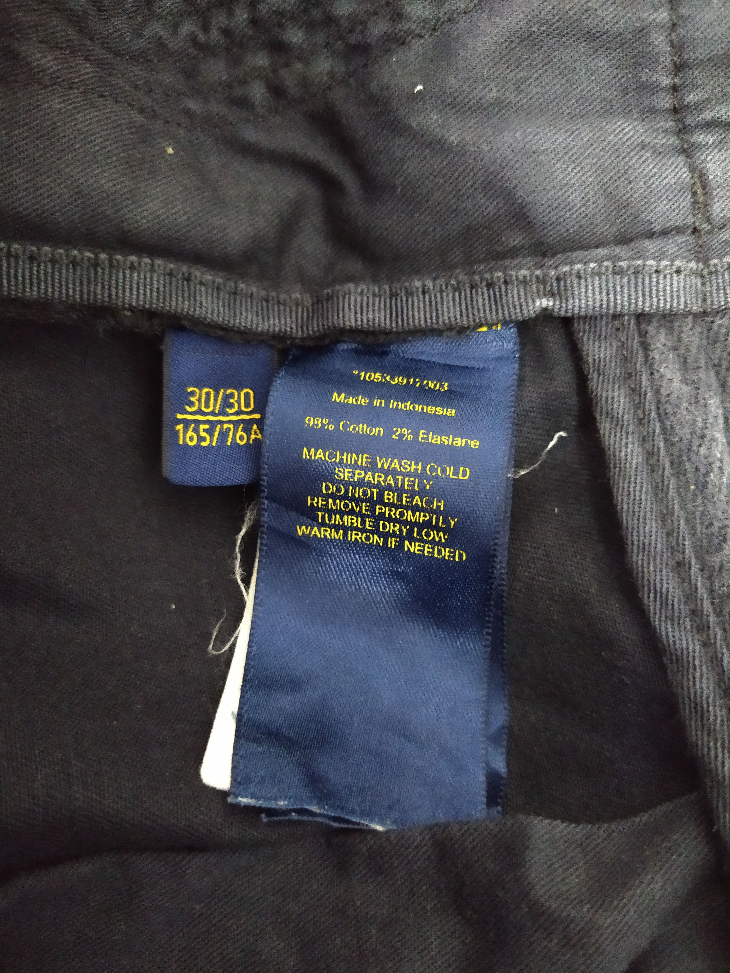 Polo Ralph Lauren POLO RALPH LAUREN CARGO MULTIPOCKET TROUSER (B389) Size US 34 / EU 50 - 8 Thumbnail