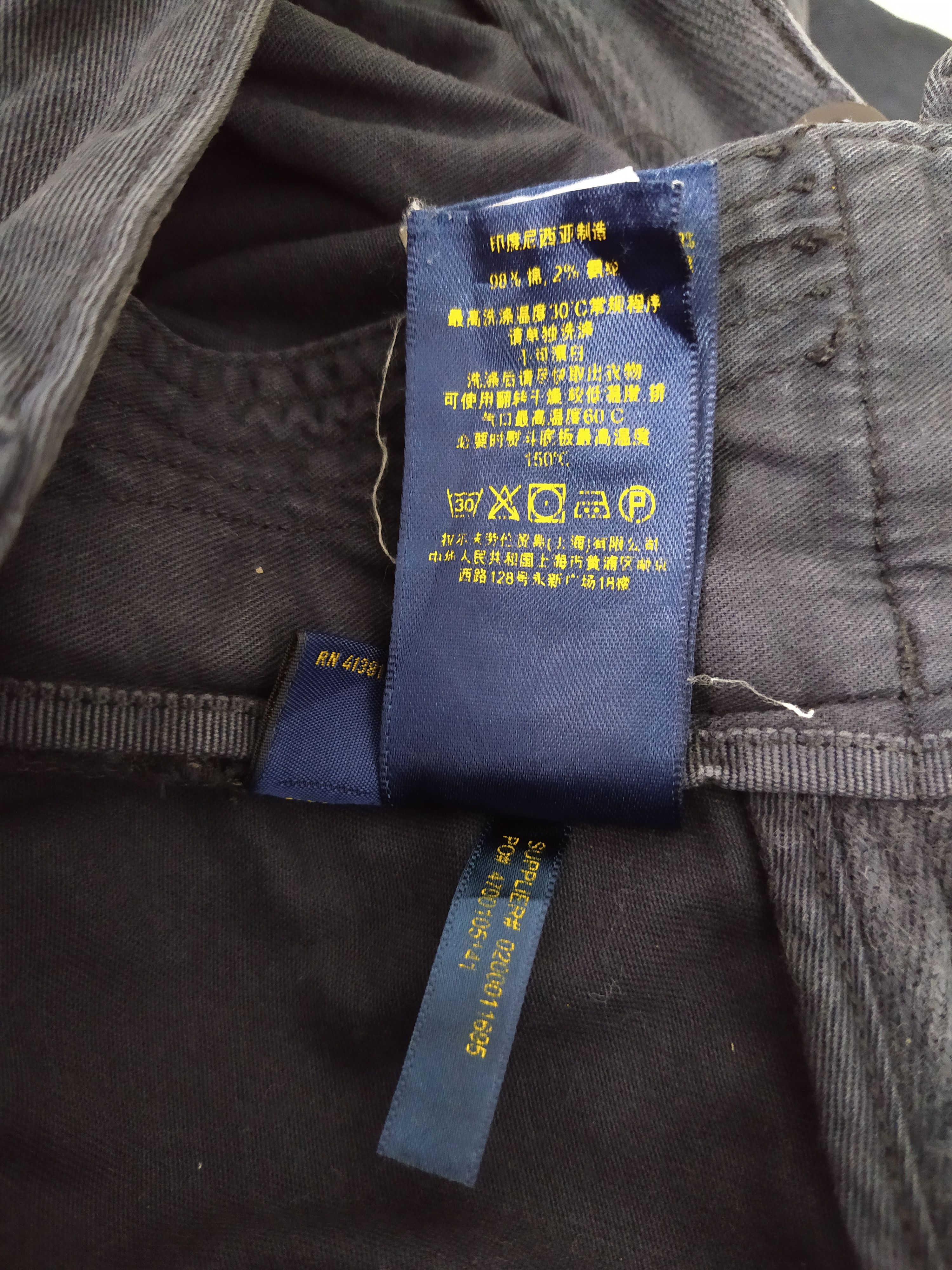 Polo Ralph Lauren POLO RALPH LAUREN CARGO MULTIPOCKET TROUSER (B389) Size US 34 / EU 50 - 11 Thumbnail