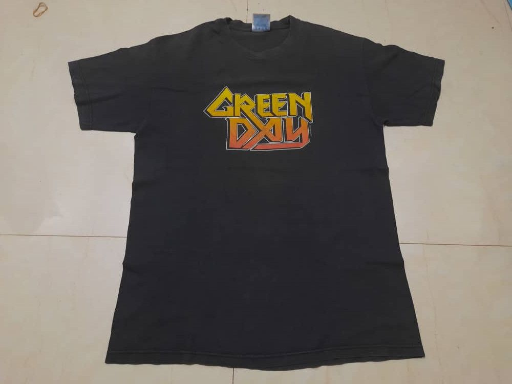 Band Tees Vintage Green Day T-shirts Music Punk Band Rock 8/20 Size US L / EU 52-54 / 3 - 1 Thumbnail