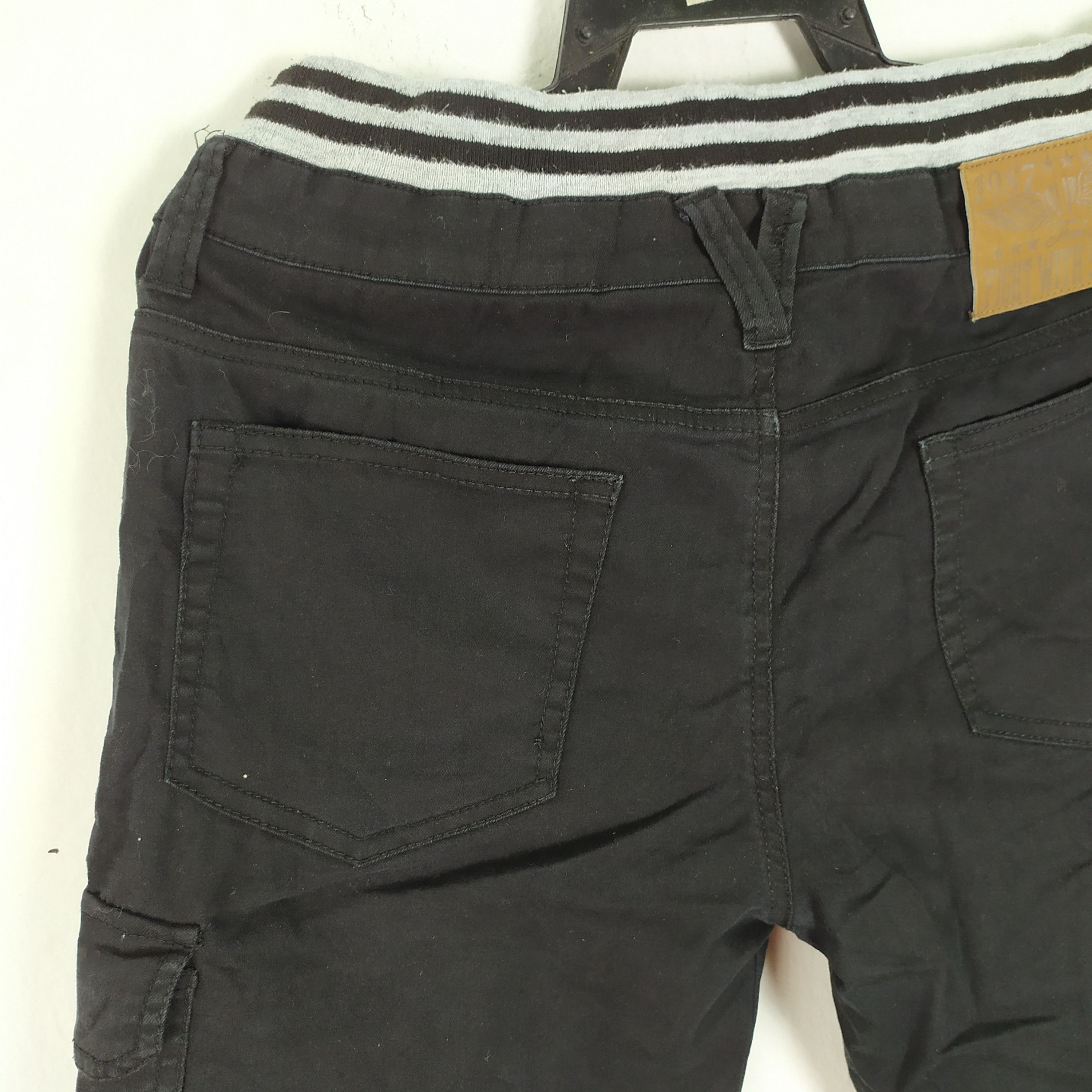 Japanese Brand TOPVALU Double waist Black Cargo Pants Multipocket waist 30 Size US 30 / EU 46 - 8 Thumbnail