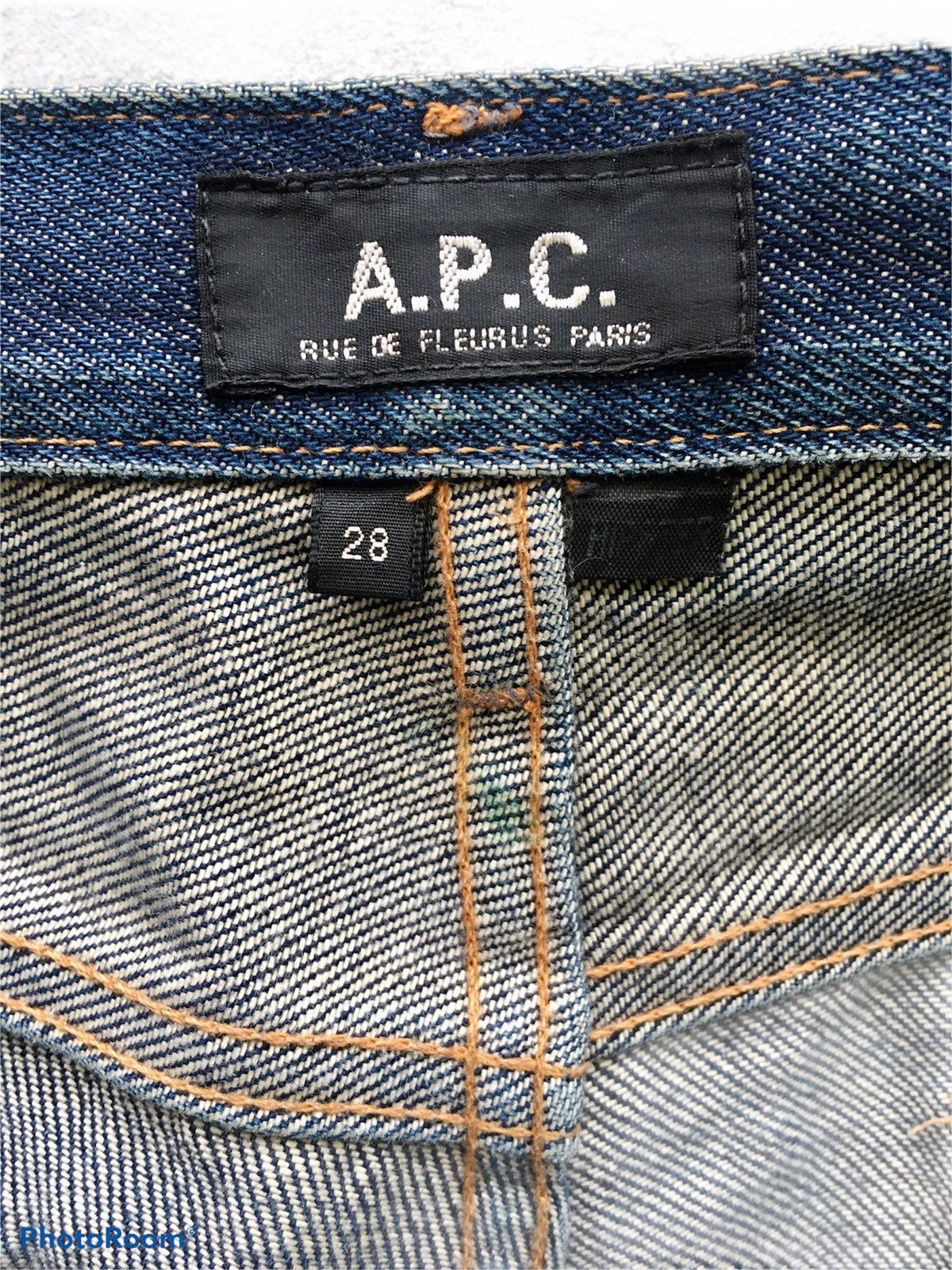 A.P.C. 🔥 Amazing A.P.C. Destroyed Selvedge Denim Pant Size US 34 / EU 50 - 11 Thumbnail